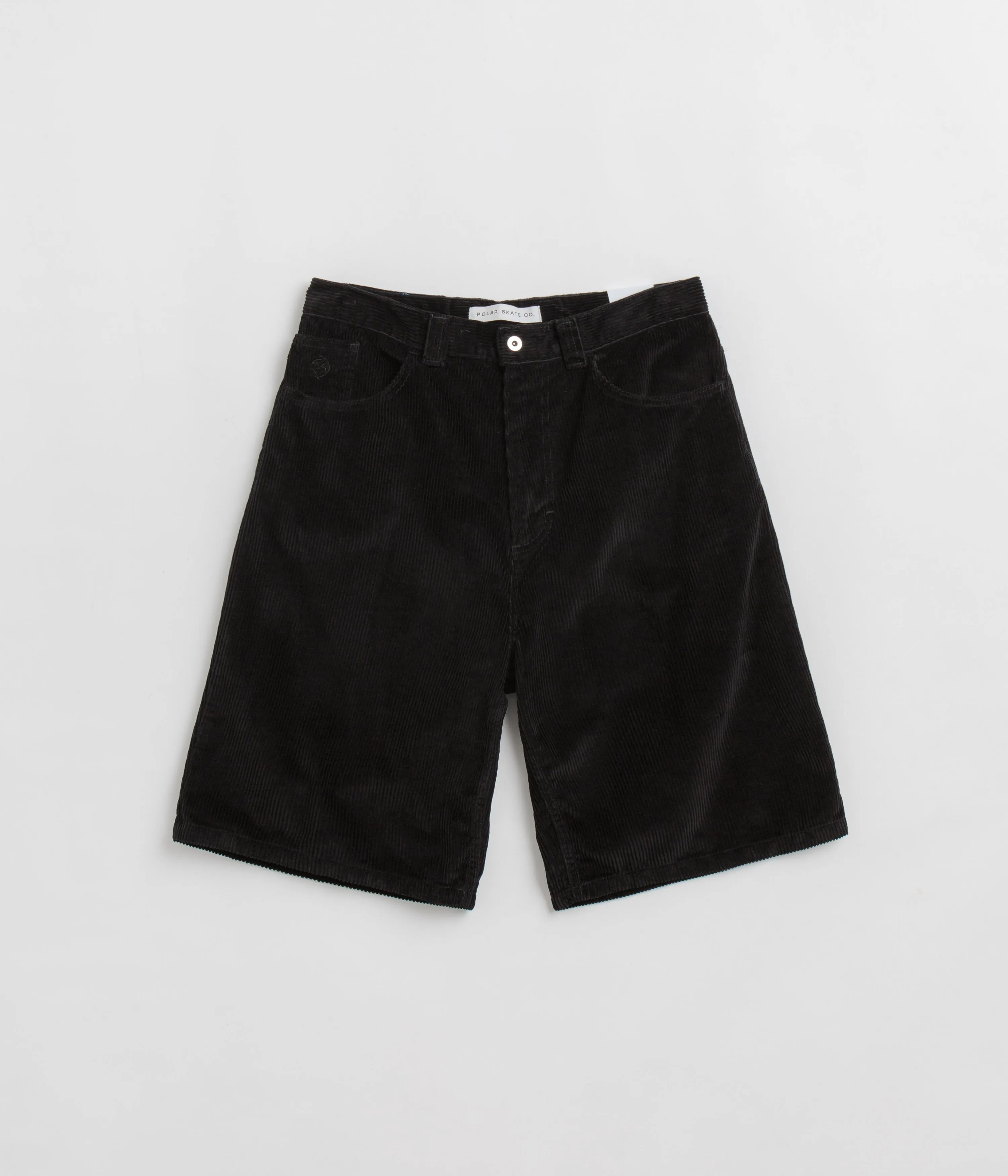 Polar Big Boy Cord Shorts - Black