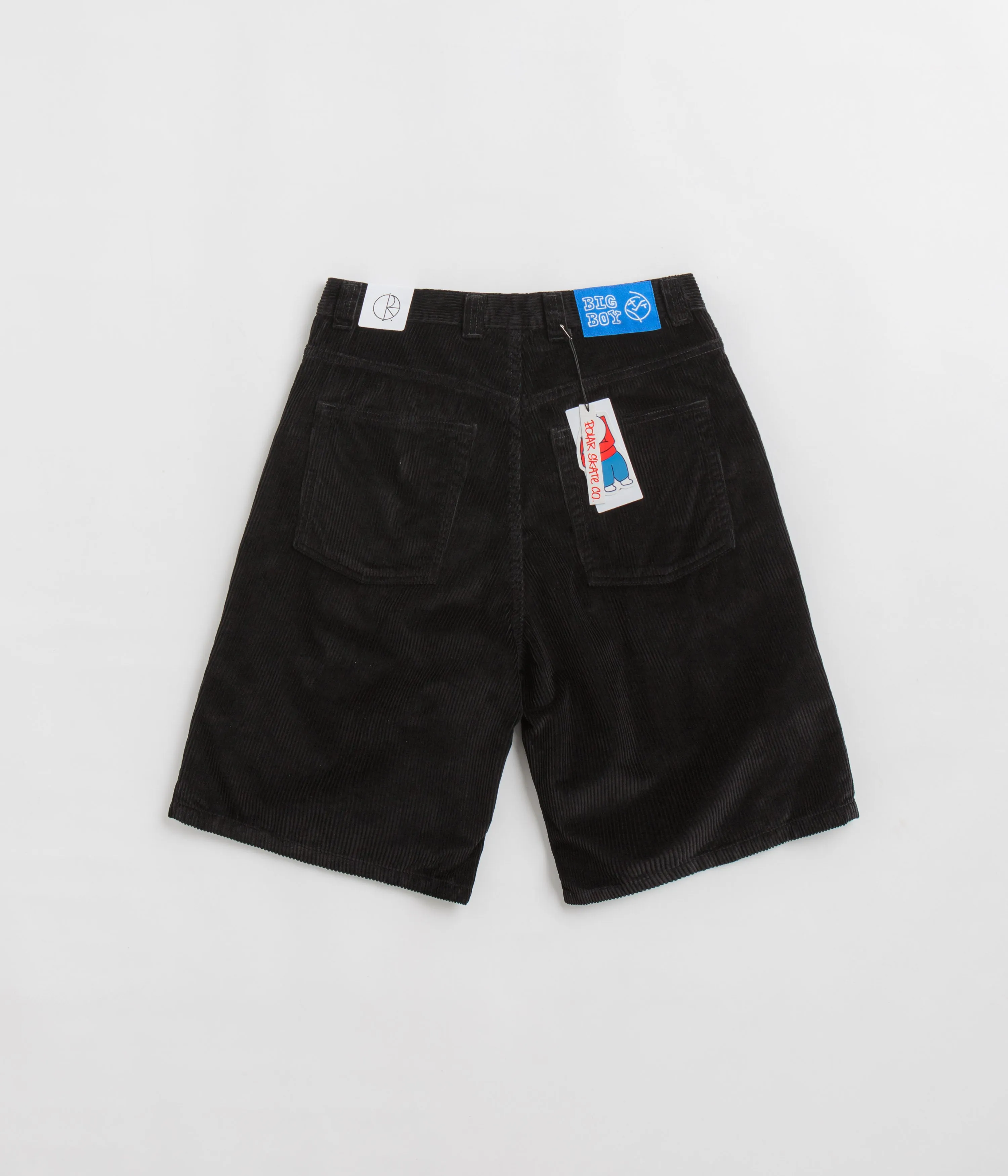 Polar Big Boy Cord Shorts - Black