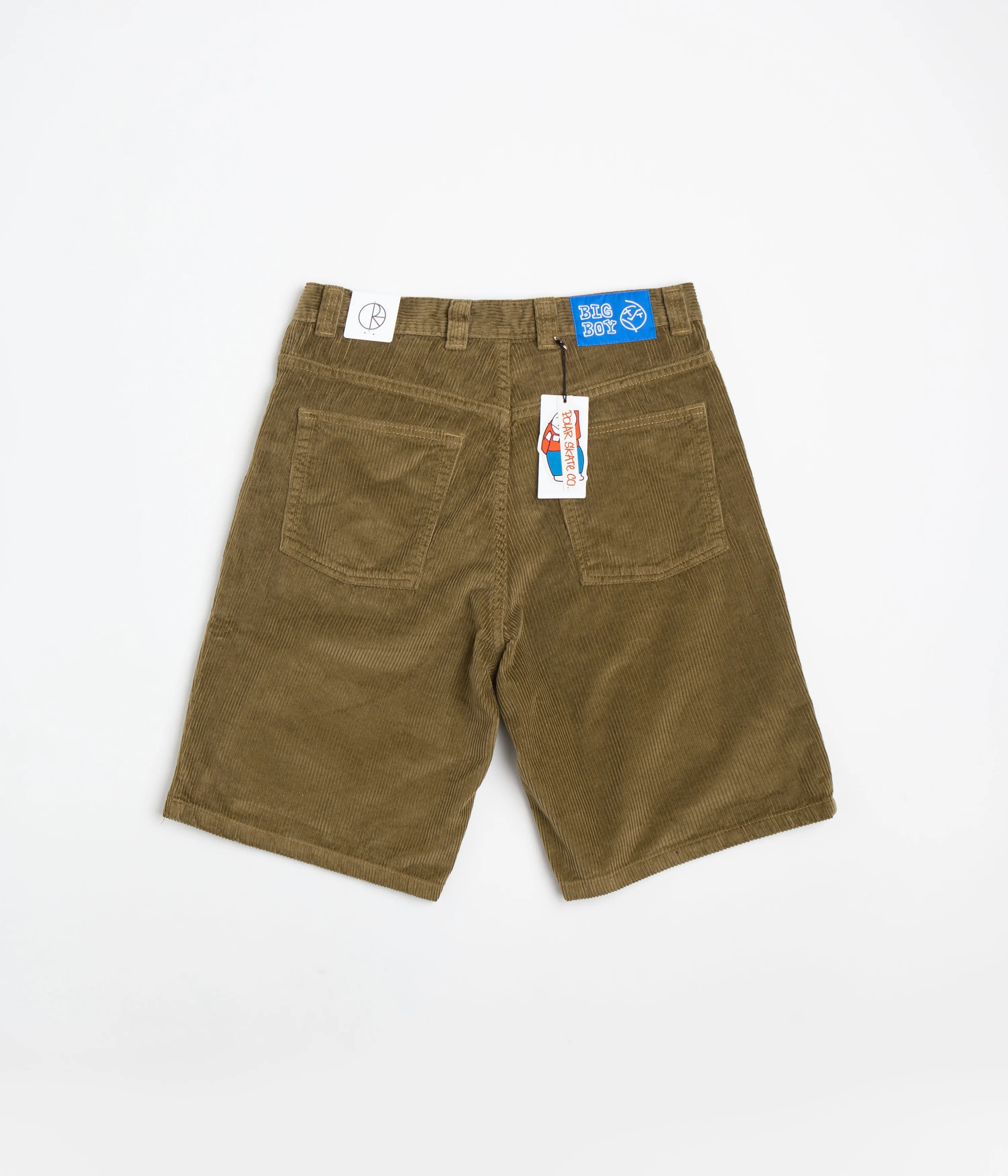 Polar Big Boy Cord Shorts - Brass