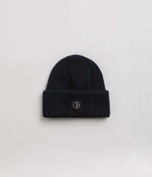 Polar Double Fold Merino Beanie - Navy
