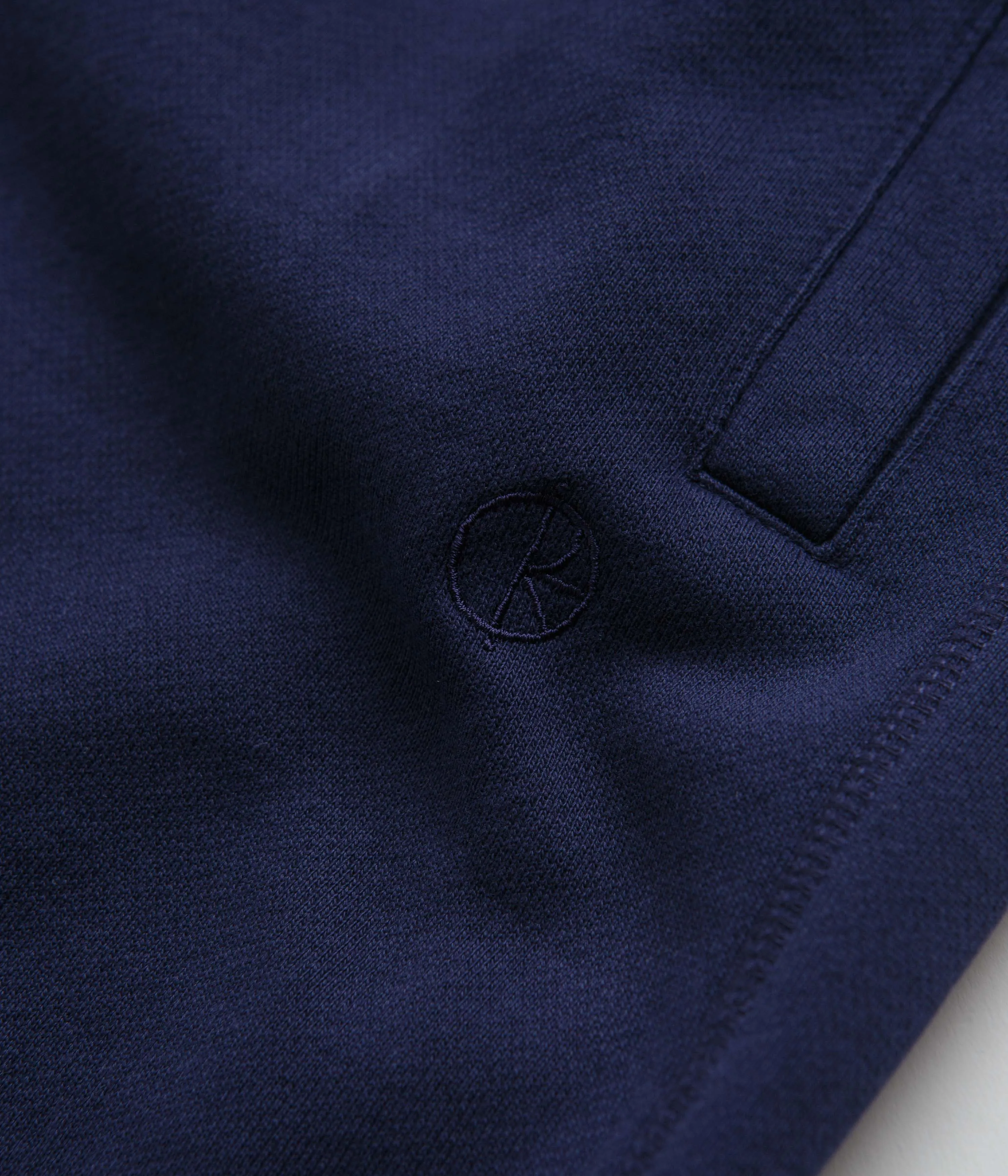 Polar Frank Sweat Shorts - Dark Blue