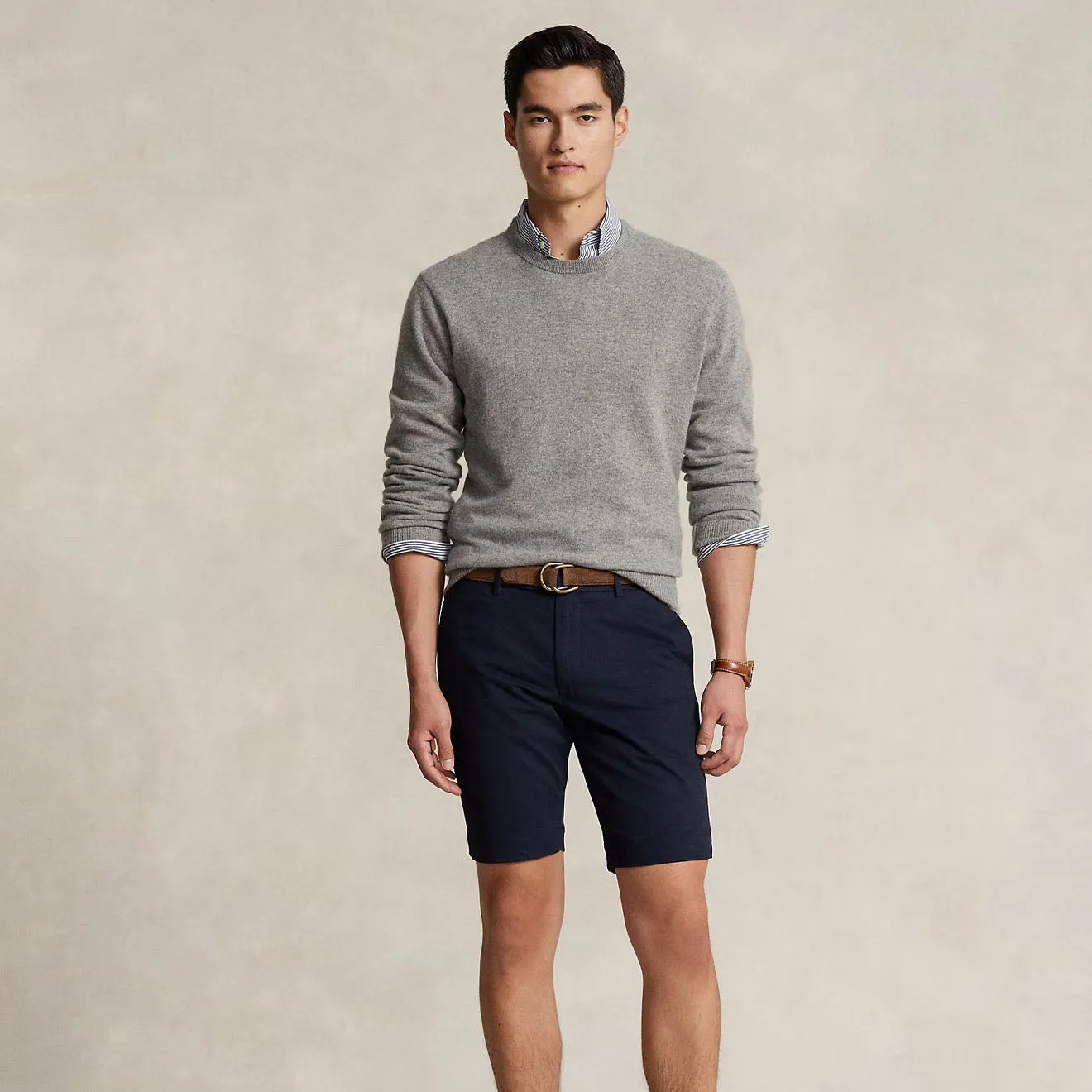Polo Ralph Lauren 24-cm Stretch Slim Fit Chino Short Aviator Navy