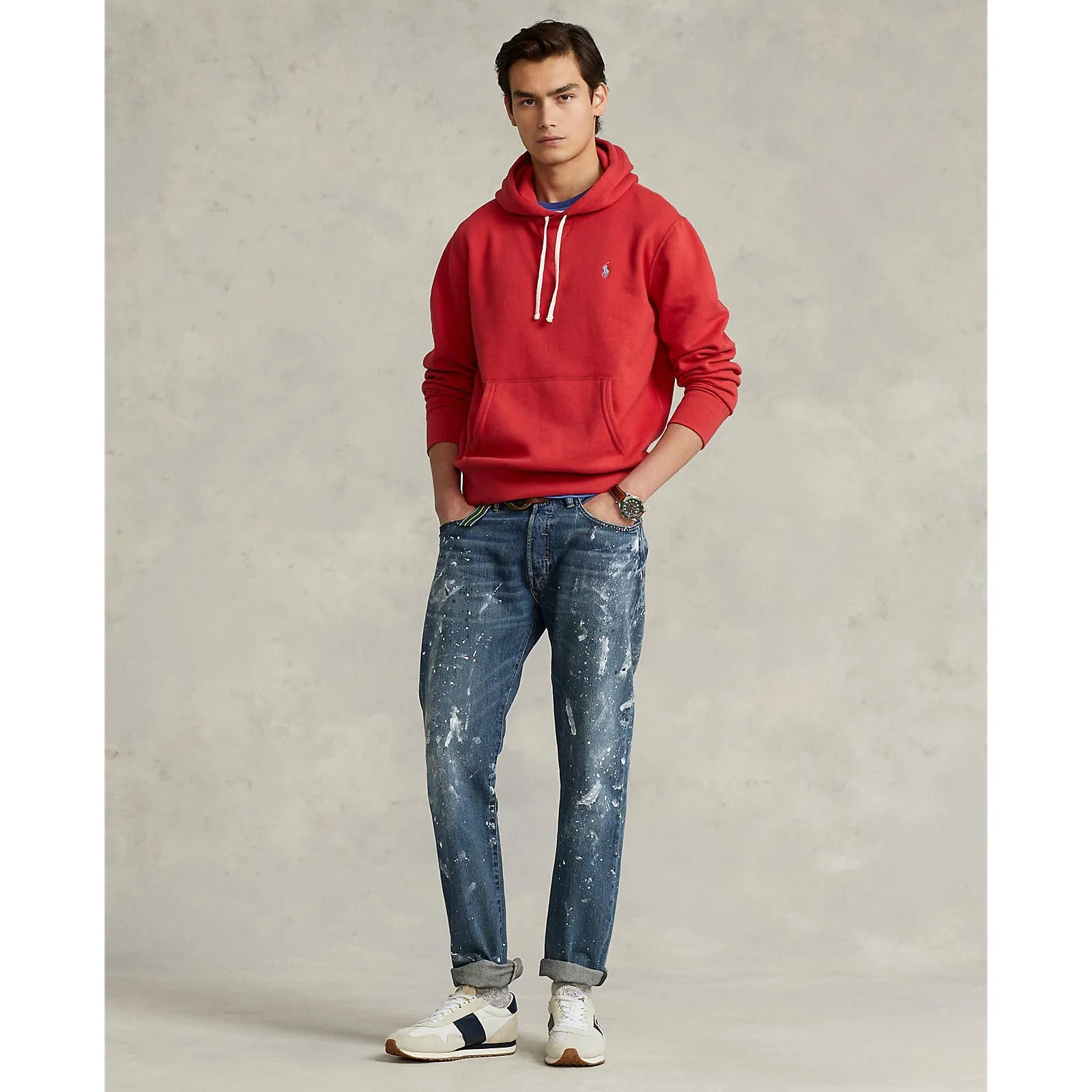 Polo Ralph Lauren - RL Fleece Hoodie - Starboard Red