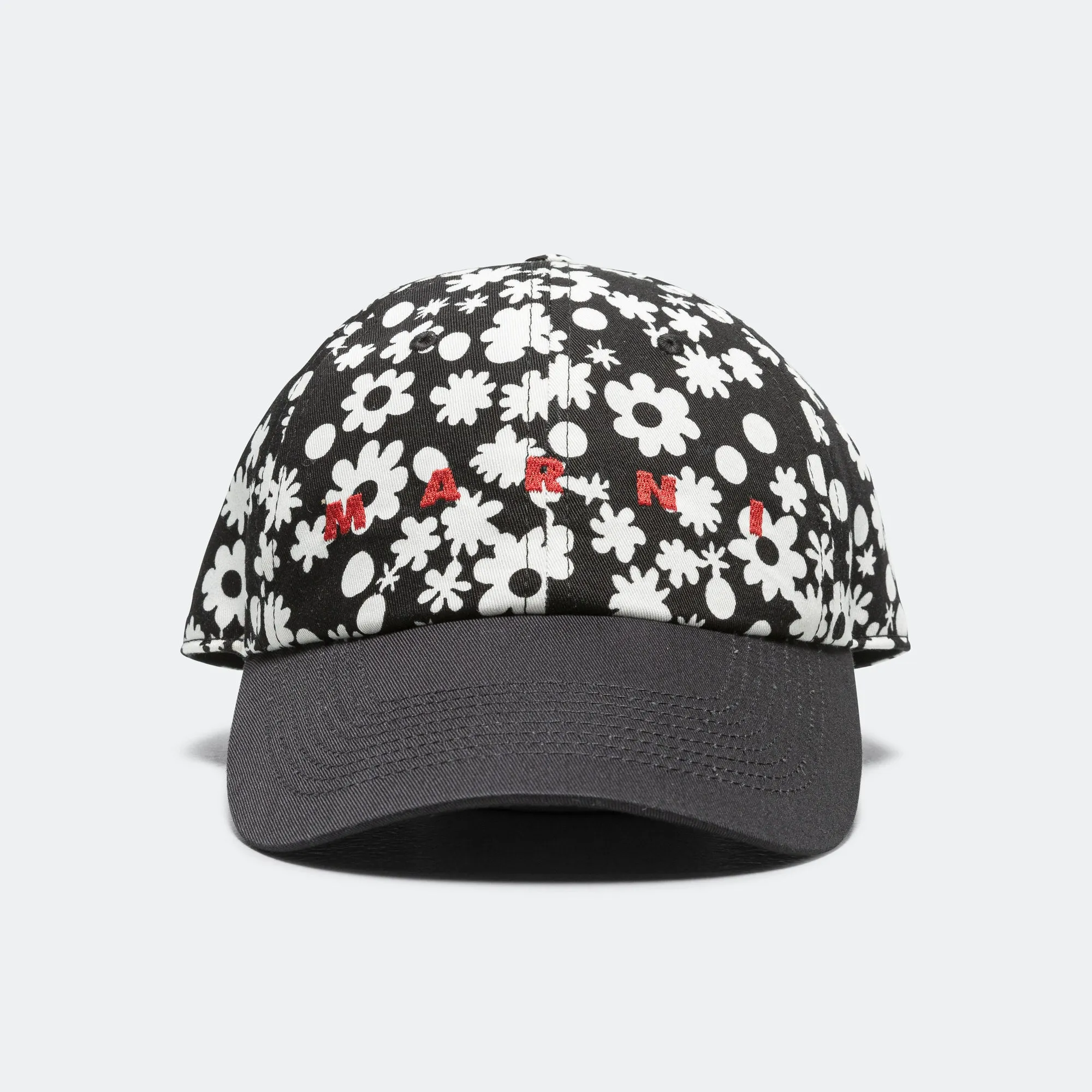 Pop Fields Cotton Twill Baseball Cap - Black