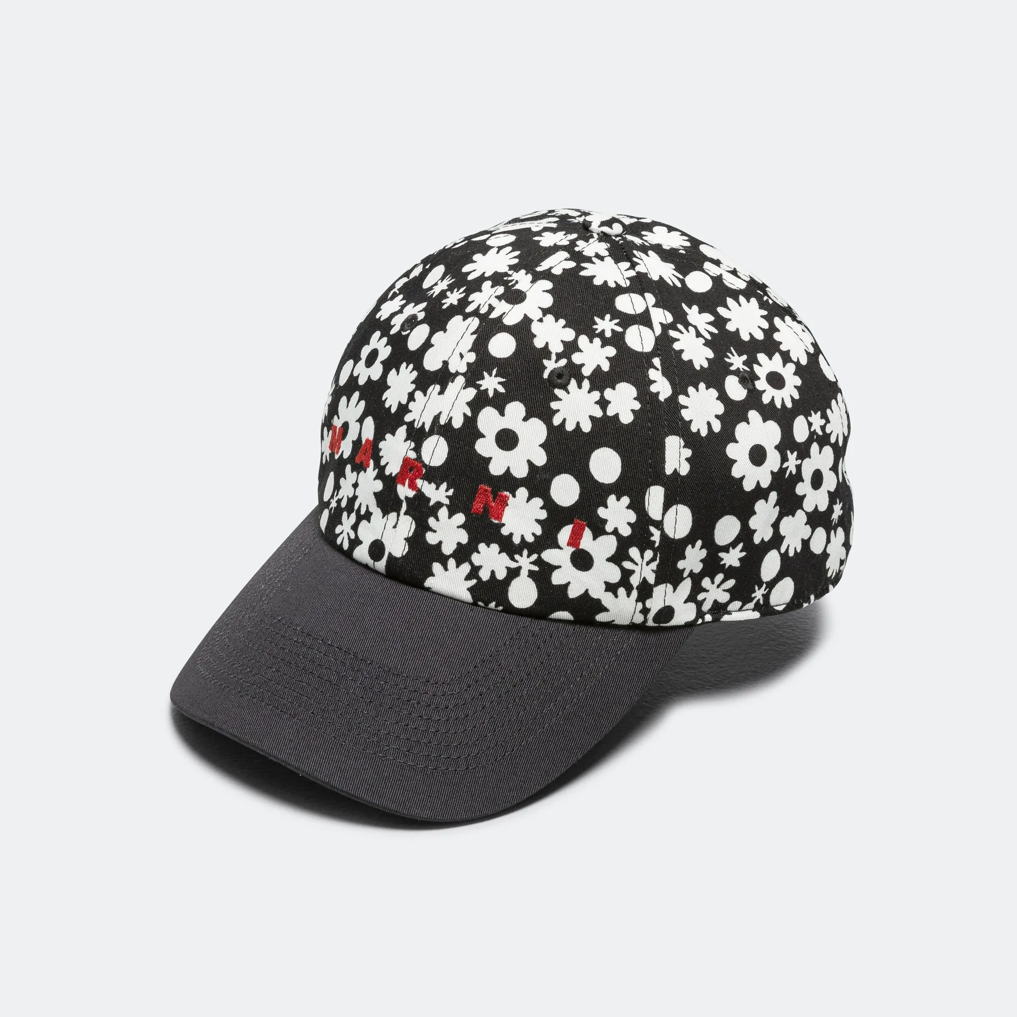 Pop Fields Cotton Twill Baseball Cap - Black