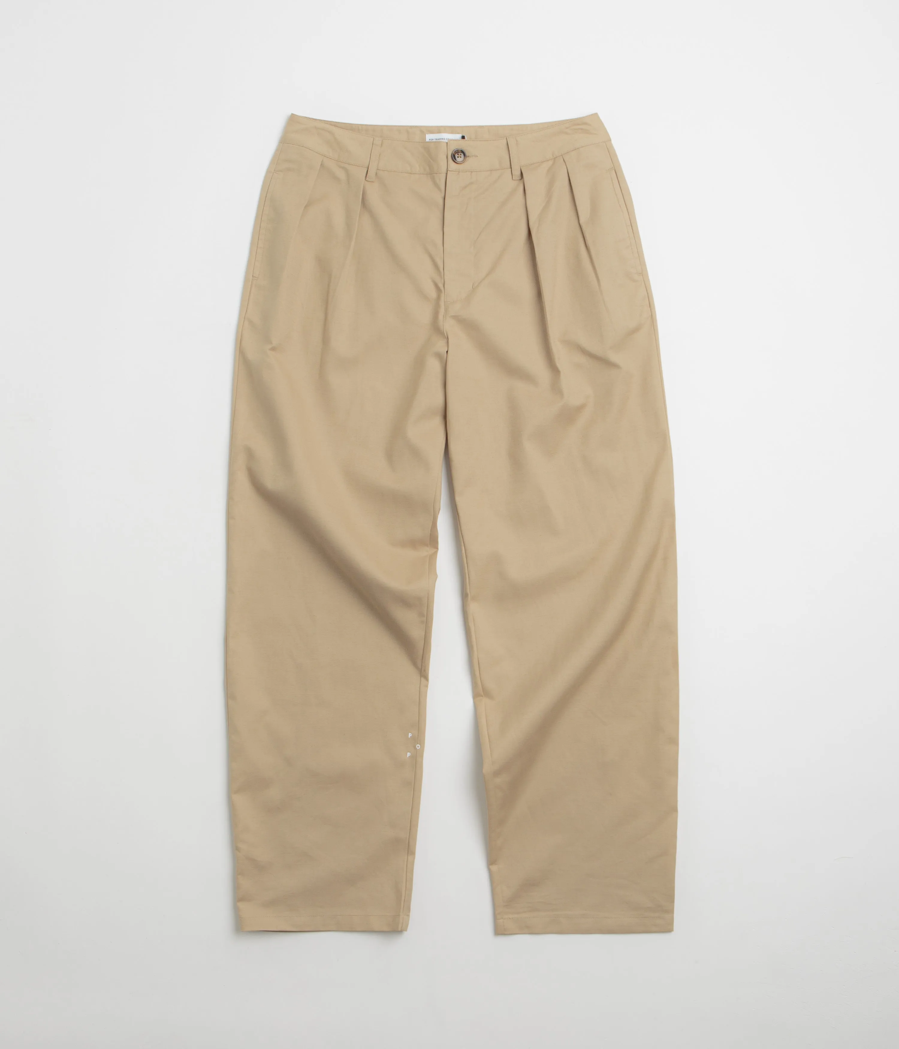 Pop Trading Company Hewitt Suit Pants - White Pepper