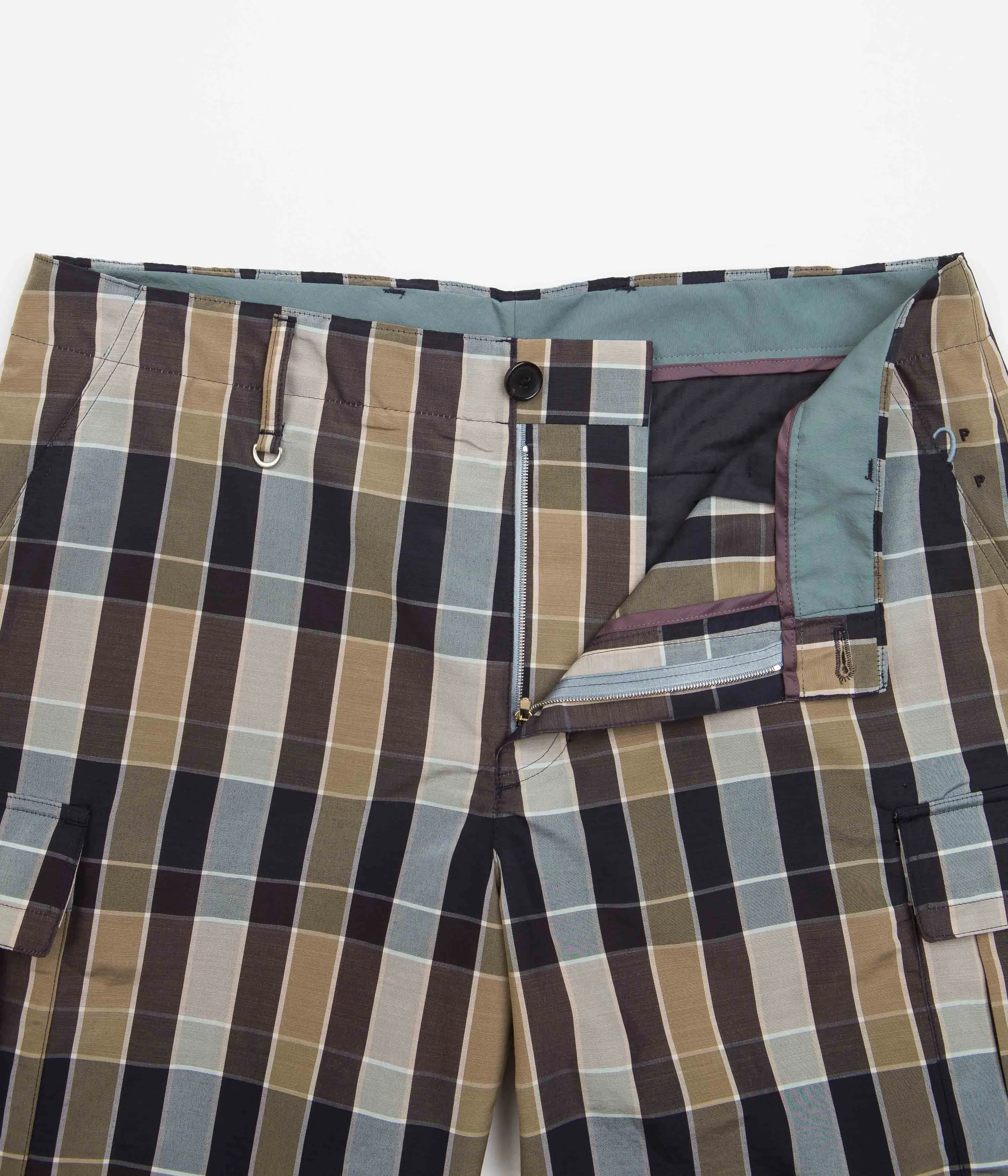 Pop Trading Company x Paul Smith Cargo Shorts - Blue