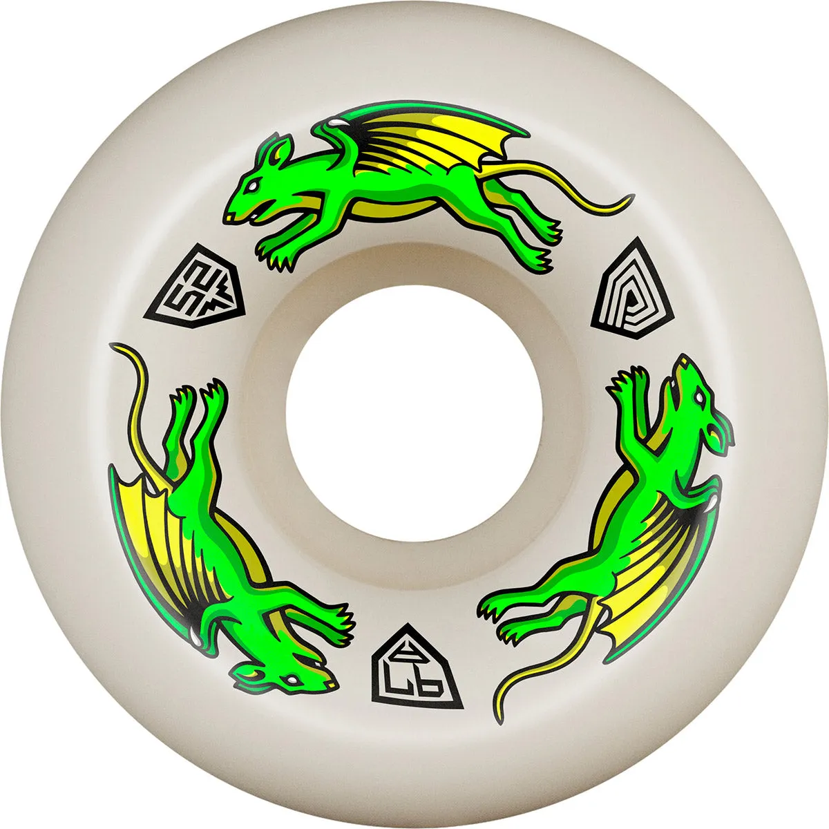 Powell Peralta - Nano Rats Dragon Formula 52MM X 30MM 97A Skateboard Wheels