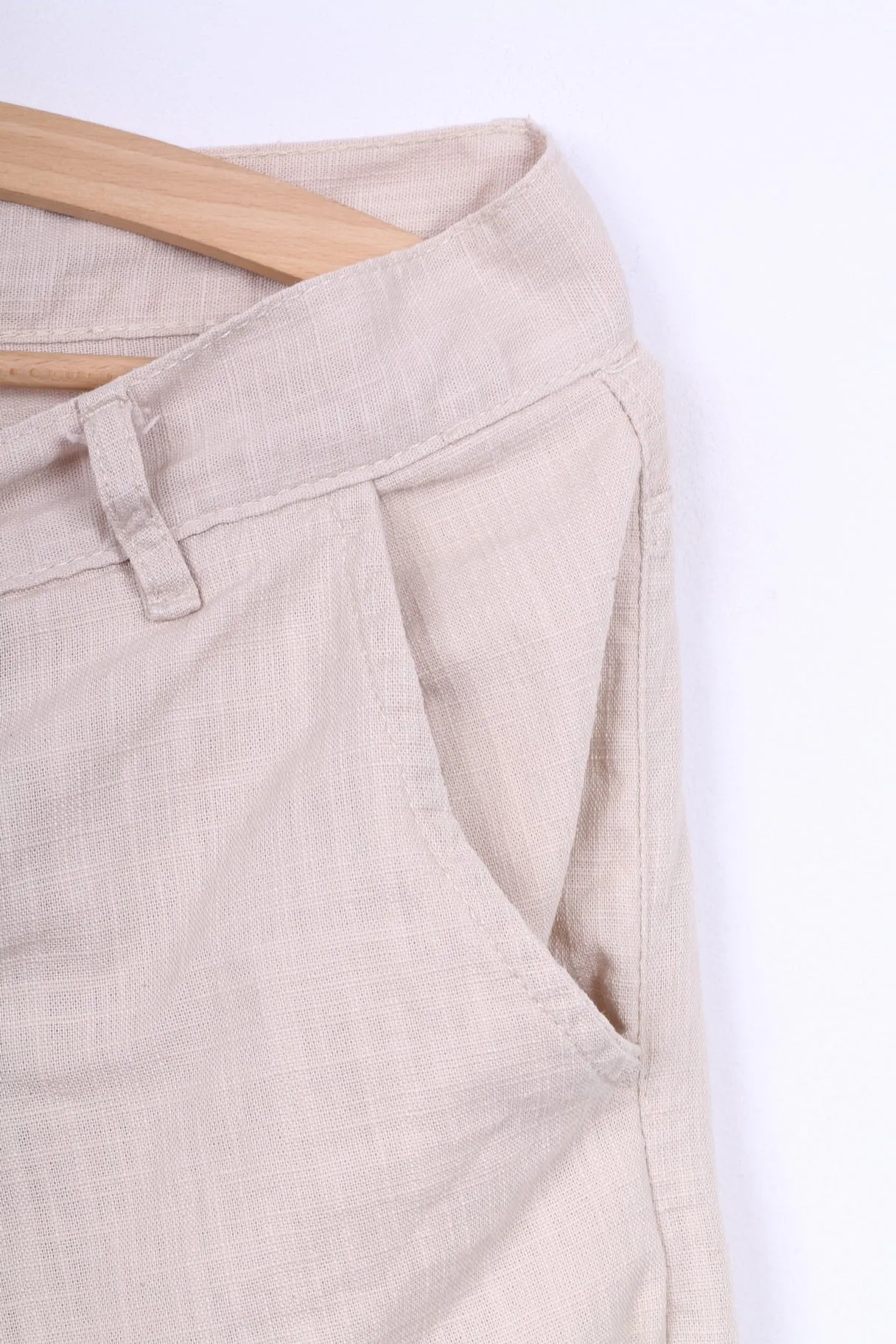 Prodigy Jeans Mens 32 Trousers Beige Casual Cotton Pants Straight Leg