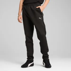 PUMA MEN'S EVOSTRIPE BLACK TRACKPANTS