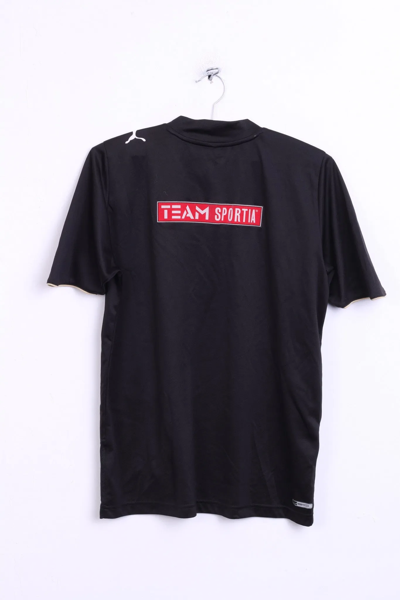 Puma Mens M Shirt Black Team Sportia SIMRISHAMN Football Club