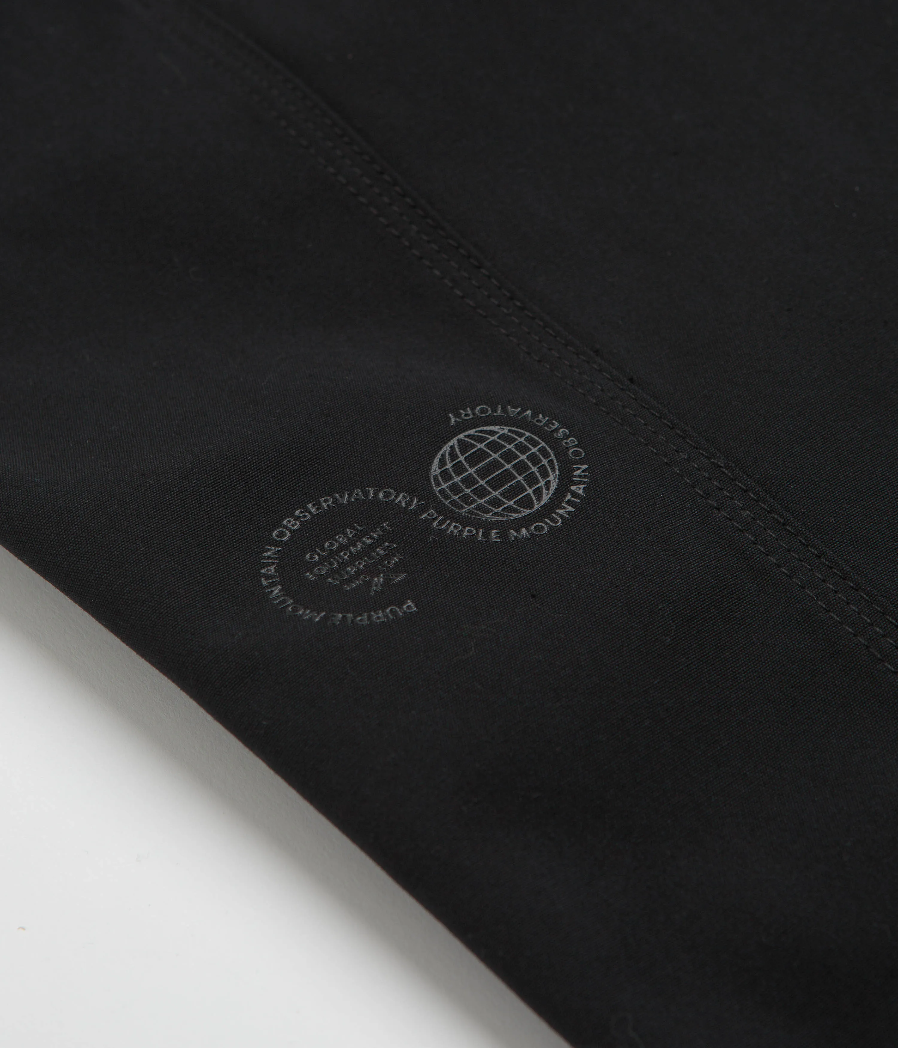 Purple Mountain Observatory Cotton Alpine Pants - Black / Black