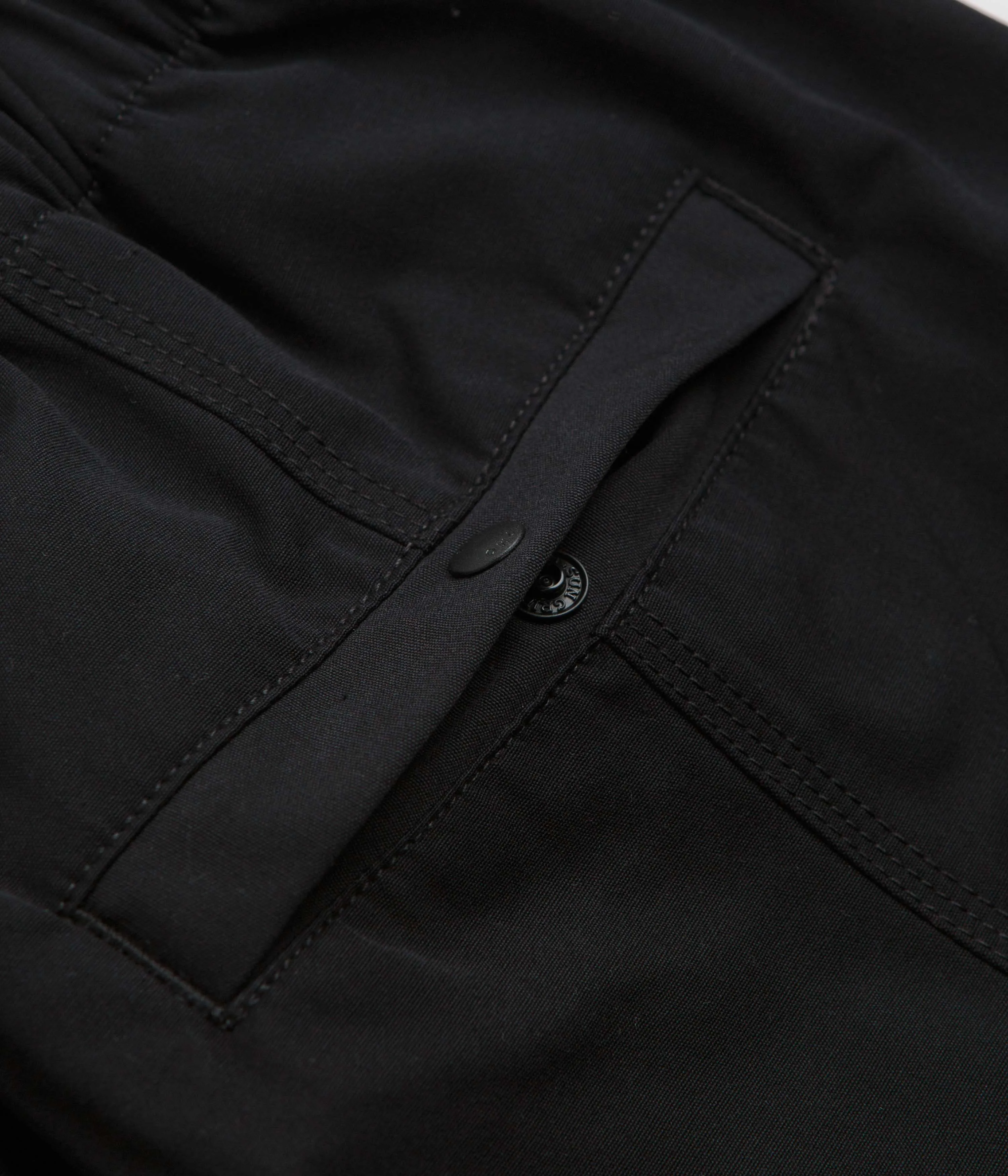 Purple Mountain Observatory Cotton Alpine Pants - Black / Black