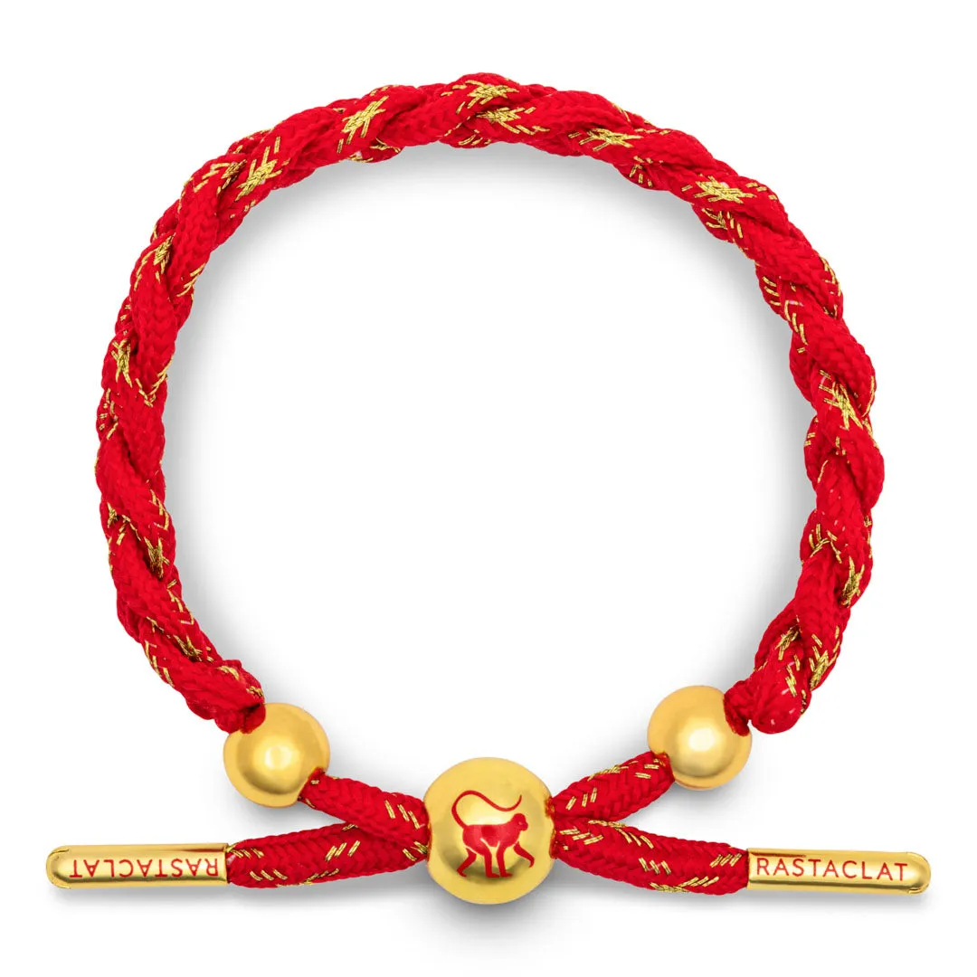 Rastaclat Original Hand Braided Lunar New Year (Monkey) Adjustable Bracelet
