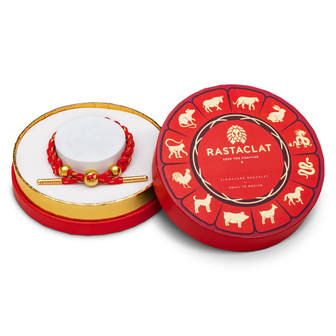 Rastaclat Original Hand Braided Lunar New Year (Rat) Adjustable Bracelet