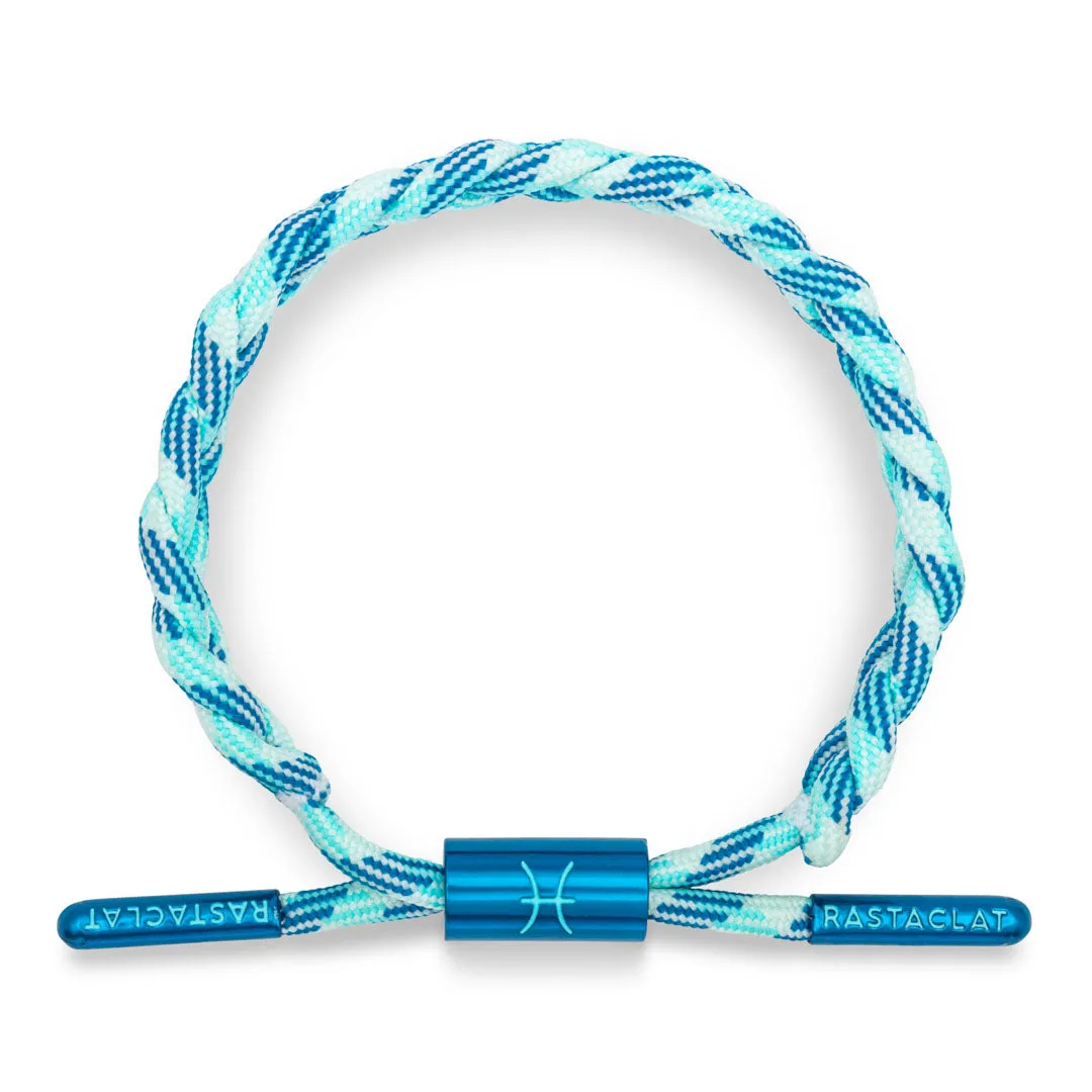 Rastaclat Original Hand Braided Zodiac (Pisces) Adjustable Bracelet
