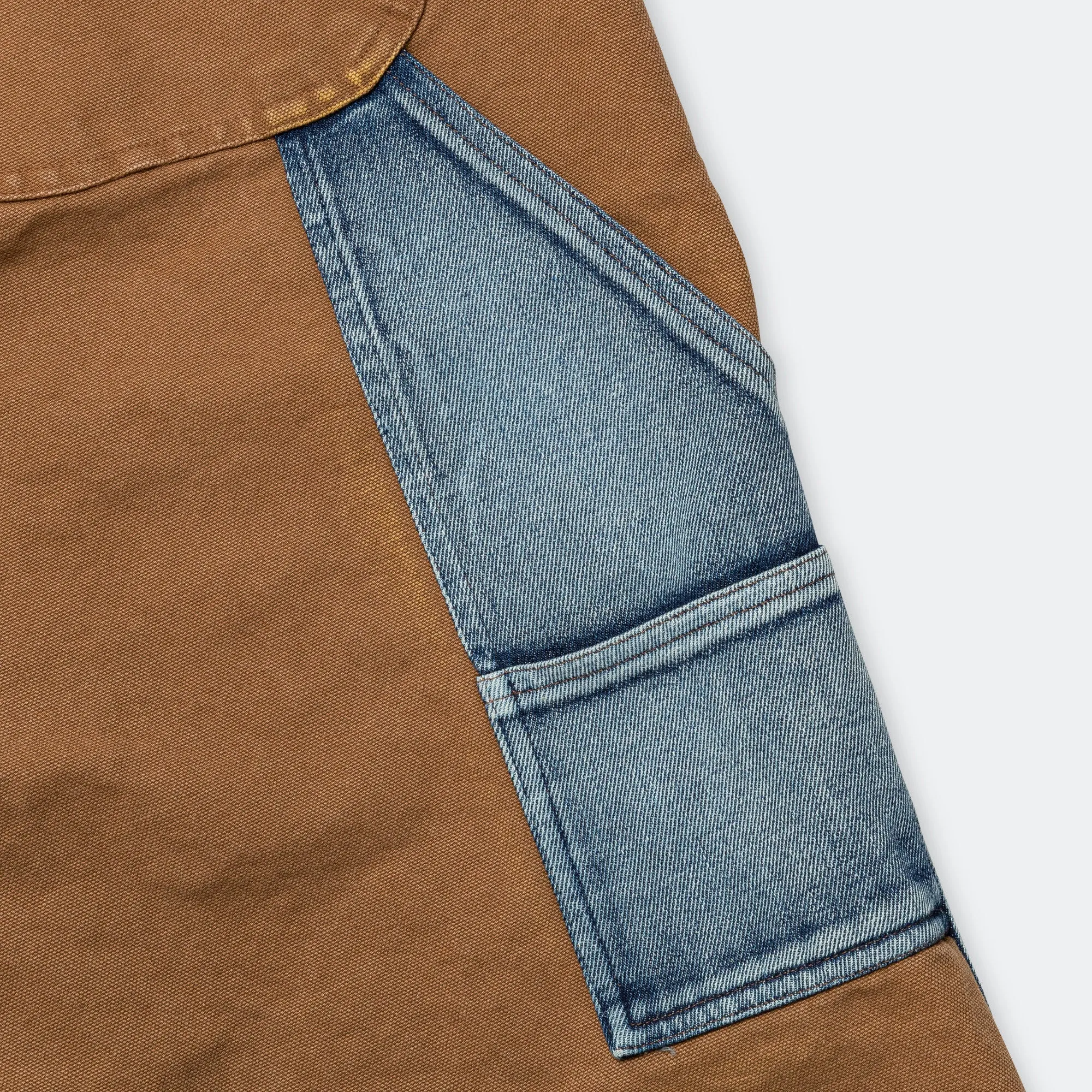 Re-make Carpenter Jeans - Brown/Blue