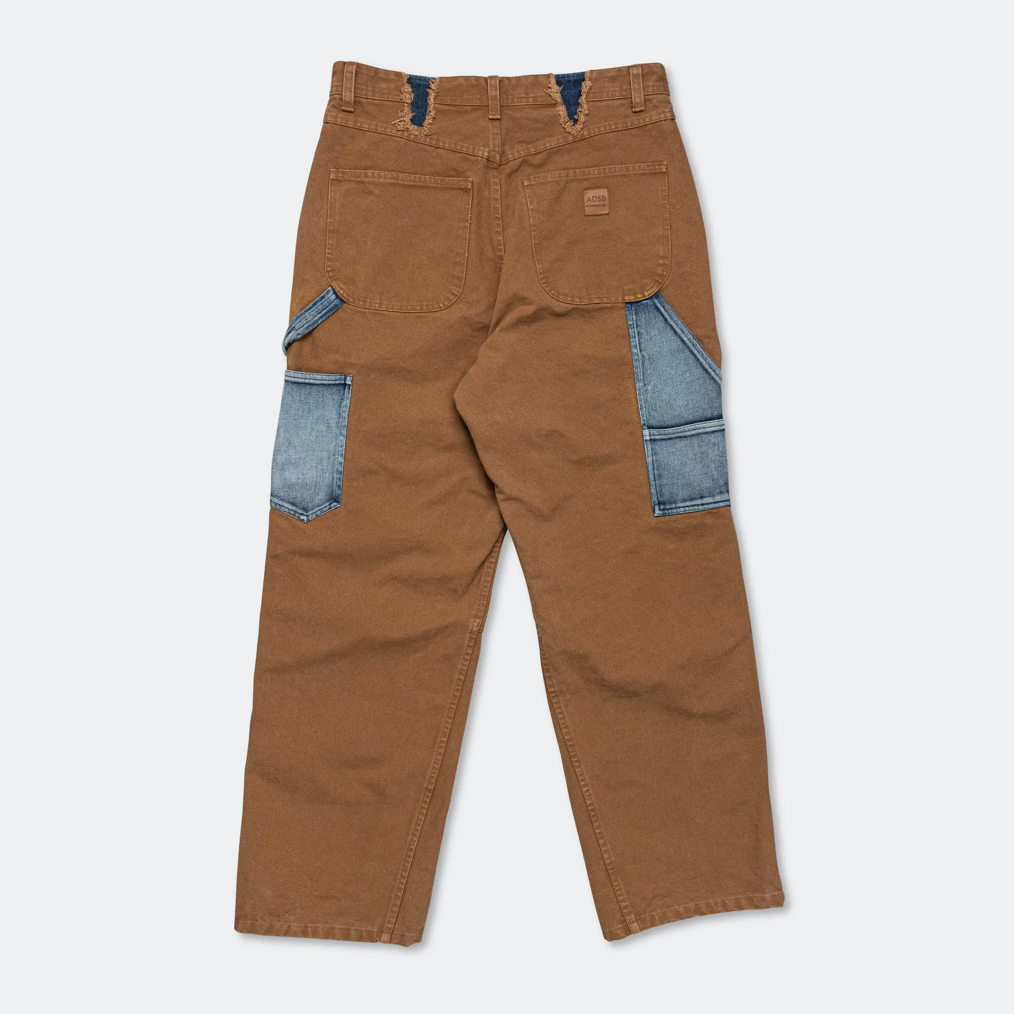 Re-make Carpenter Jeans - Brown/Blue
