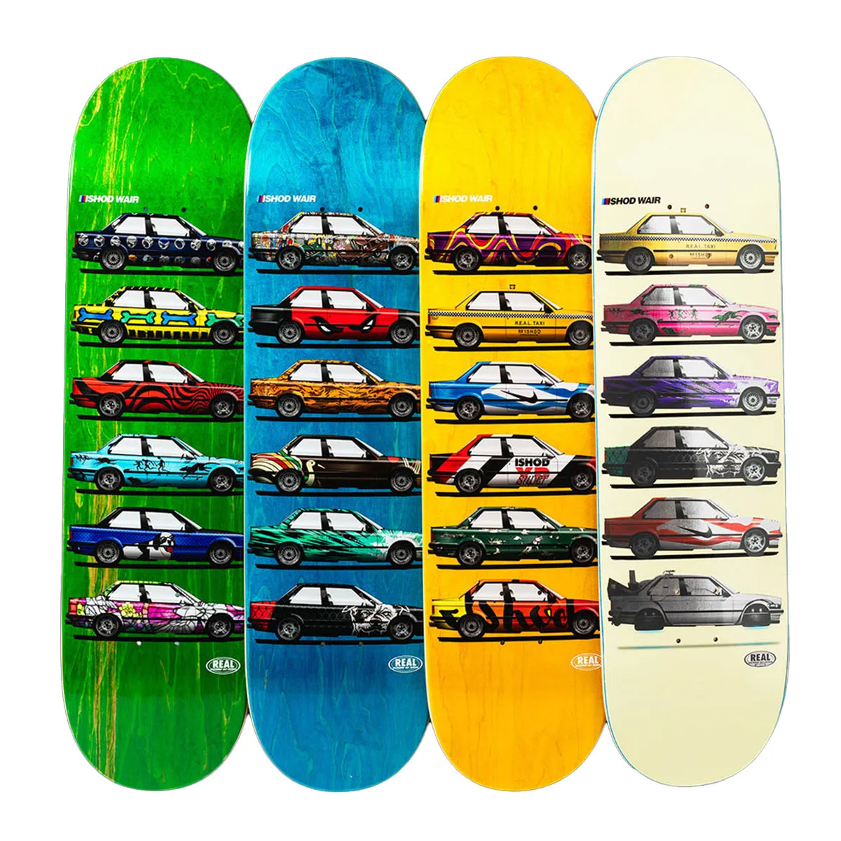 Real - Ishod Wair Customs SSD25 8.25 Skateboard Deck