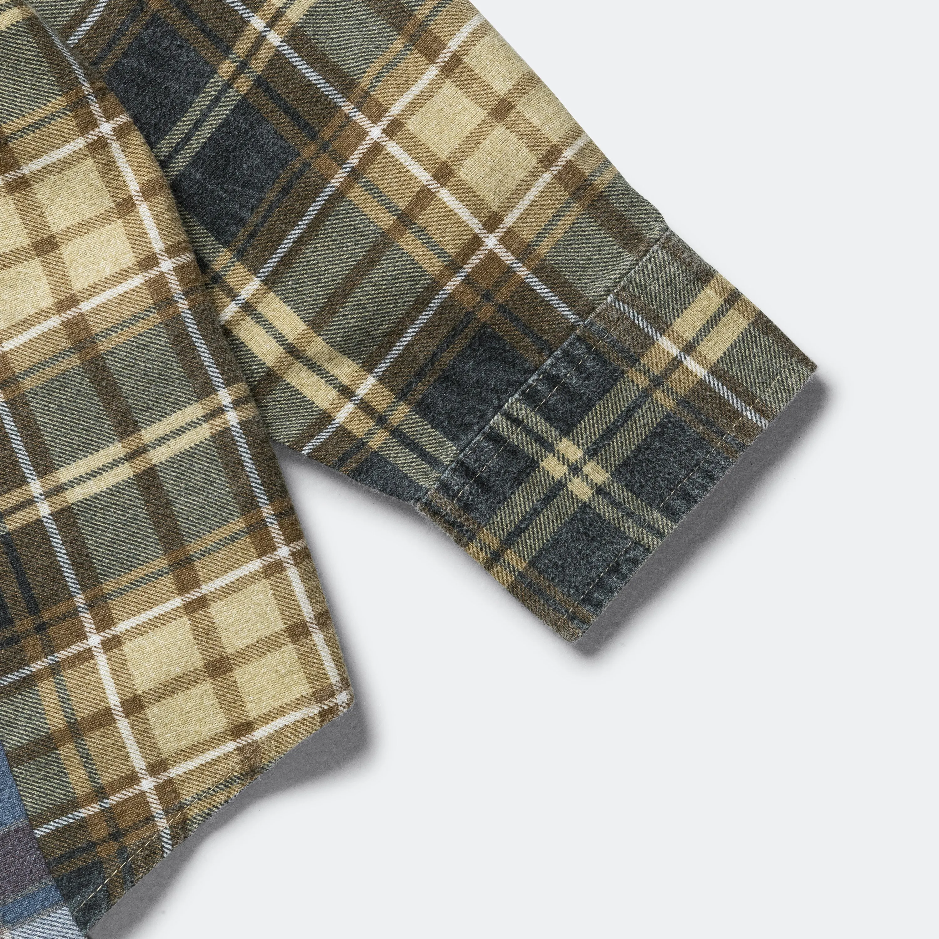 Rebuild Flannel 7 Cuts Shirt SS25 - Large #3