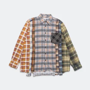 Rebuild Flannel 7 Cuts Shirt SS25 - Large #3