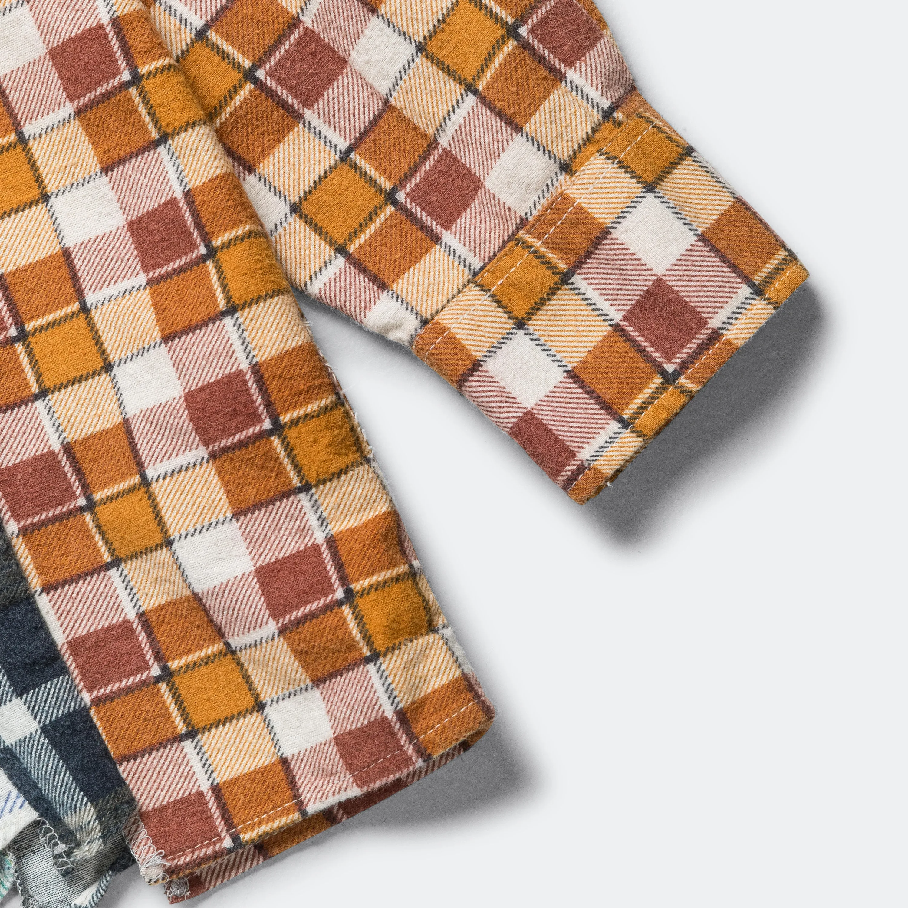 Rebuild Flannel 7 Cuts Shirt SS25 - Medium #1