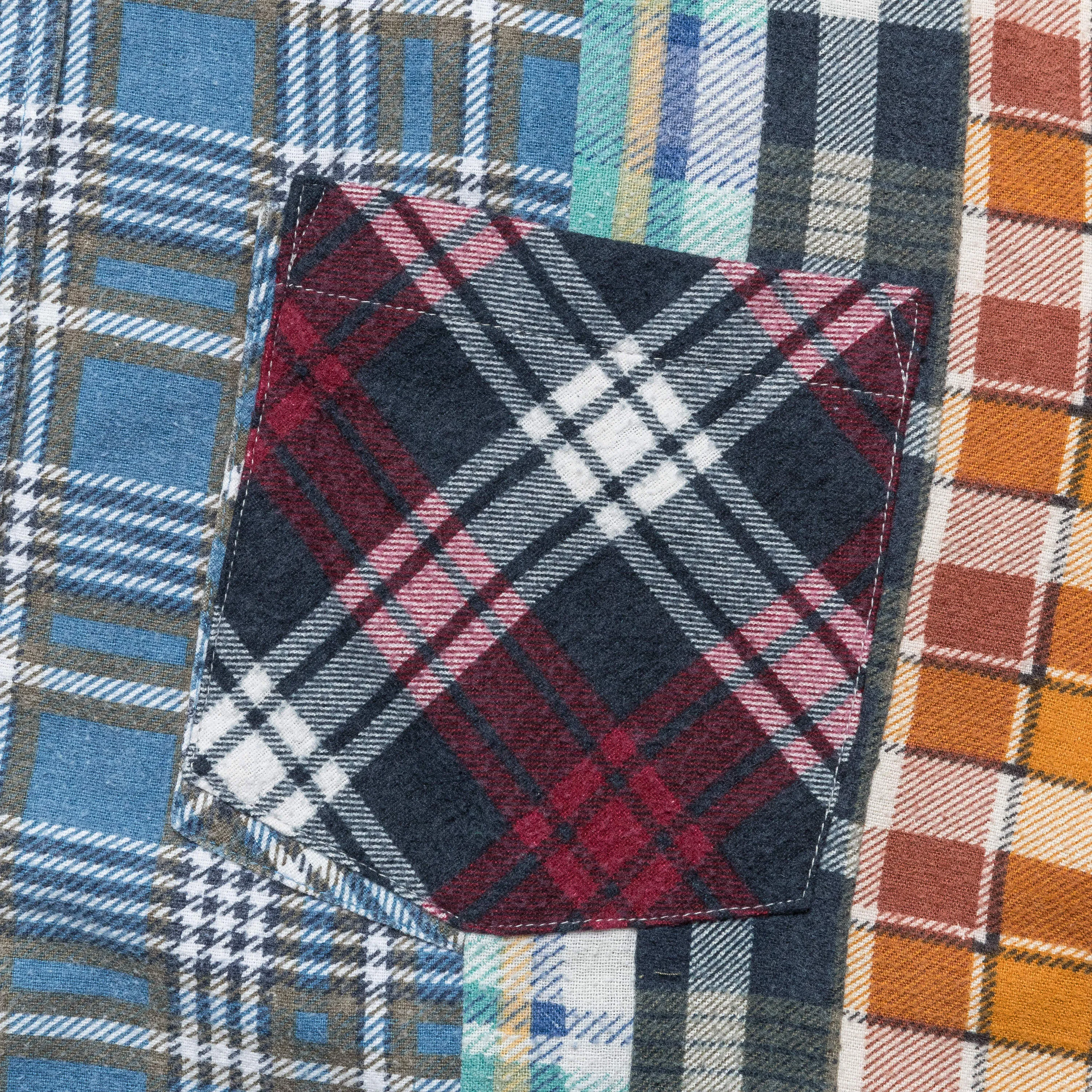 Rebuild Flannel 7 Cuts Shirt SS25 - Medium #1