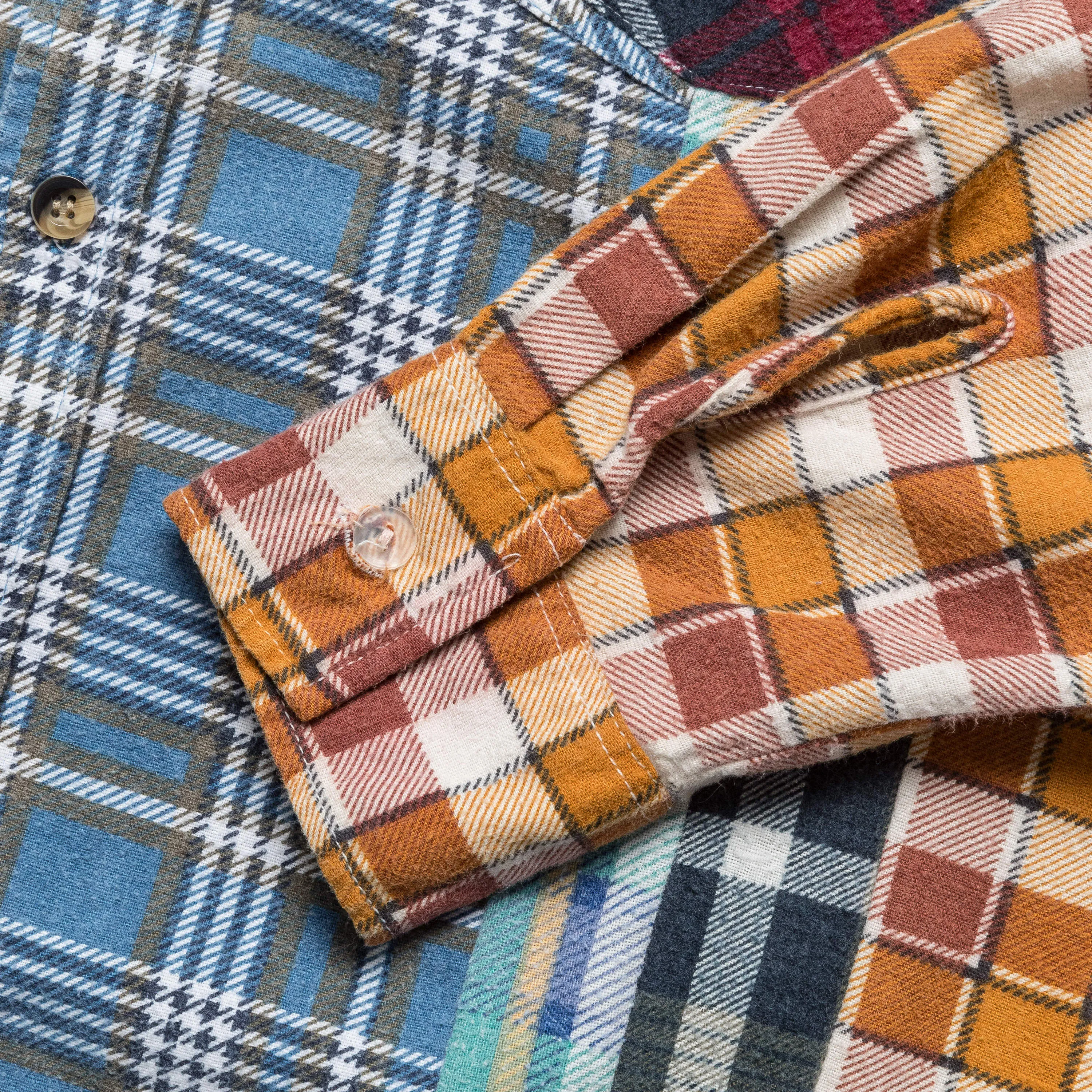 Rebuild Flannel 7 Cuts Shirt SS25 - Medium #1