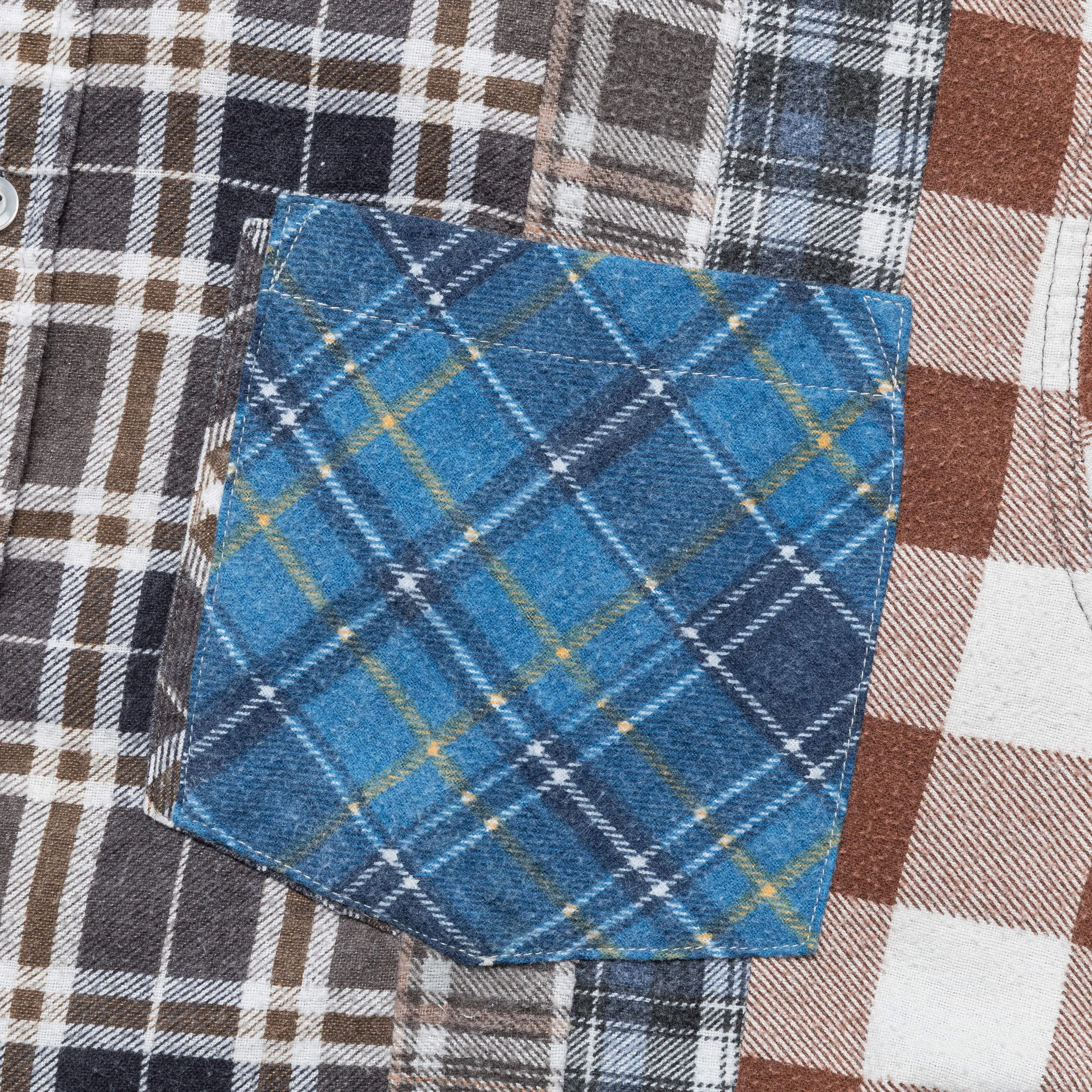Rebuild Flannel 7 Cuts Shirt SS25 - Small #2