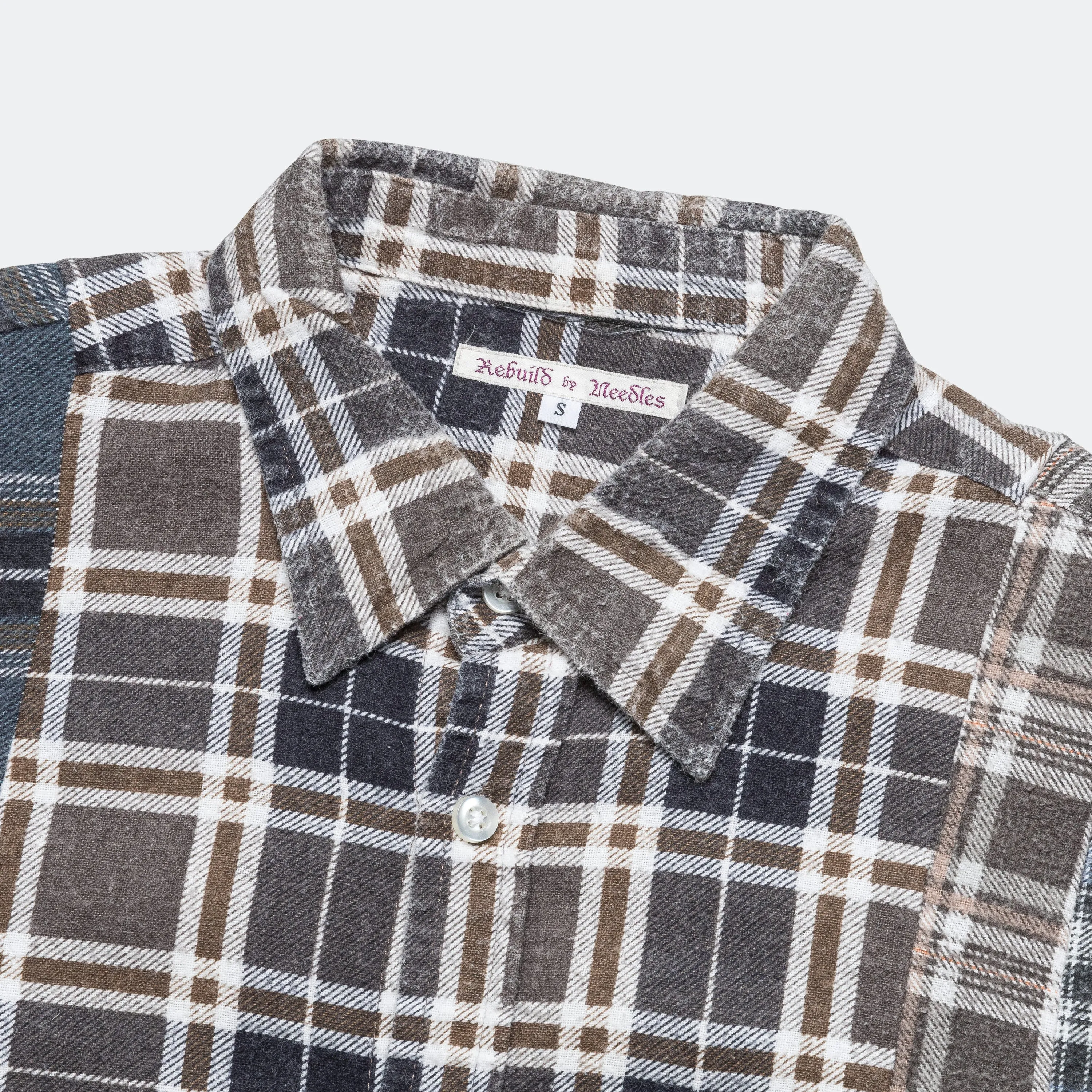 Rebuild Flannel 7 Cuts Shirt SS25 - Small #2