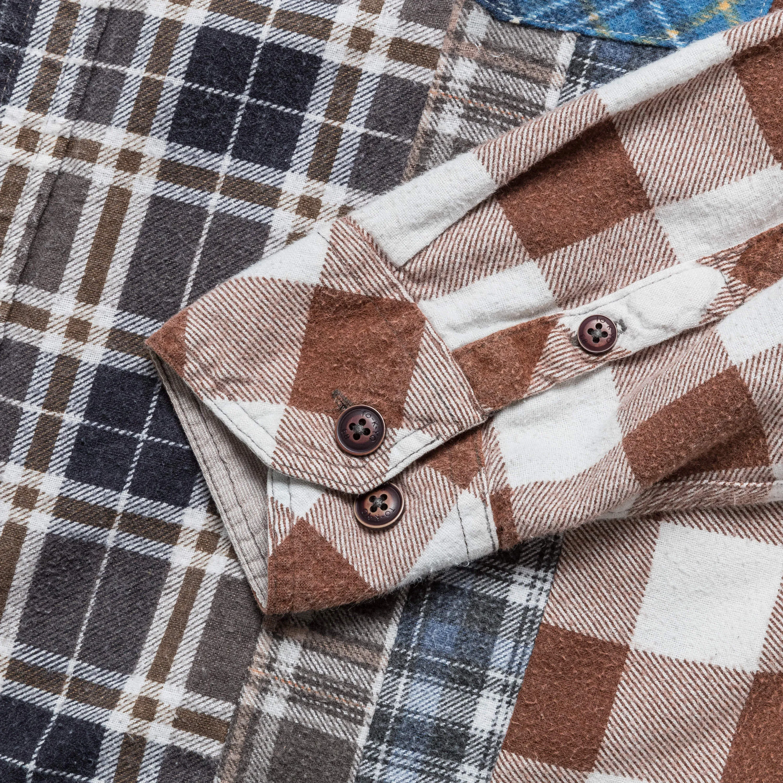 Rebuild Flannel 7 Cuts Shirt SS25 - Small #2