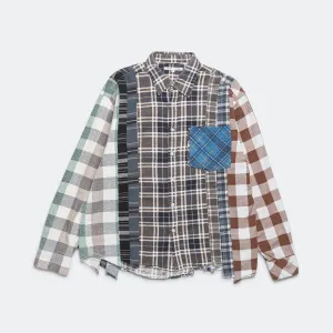 Rebuild Flannel 7 Cuts Shirt SS25 - Small #2