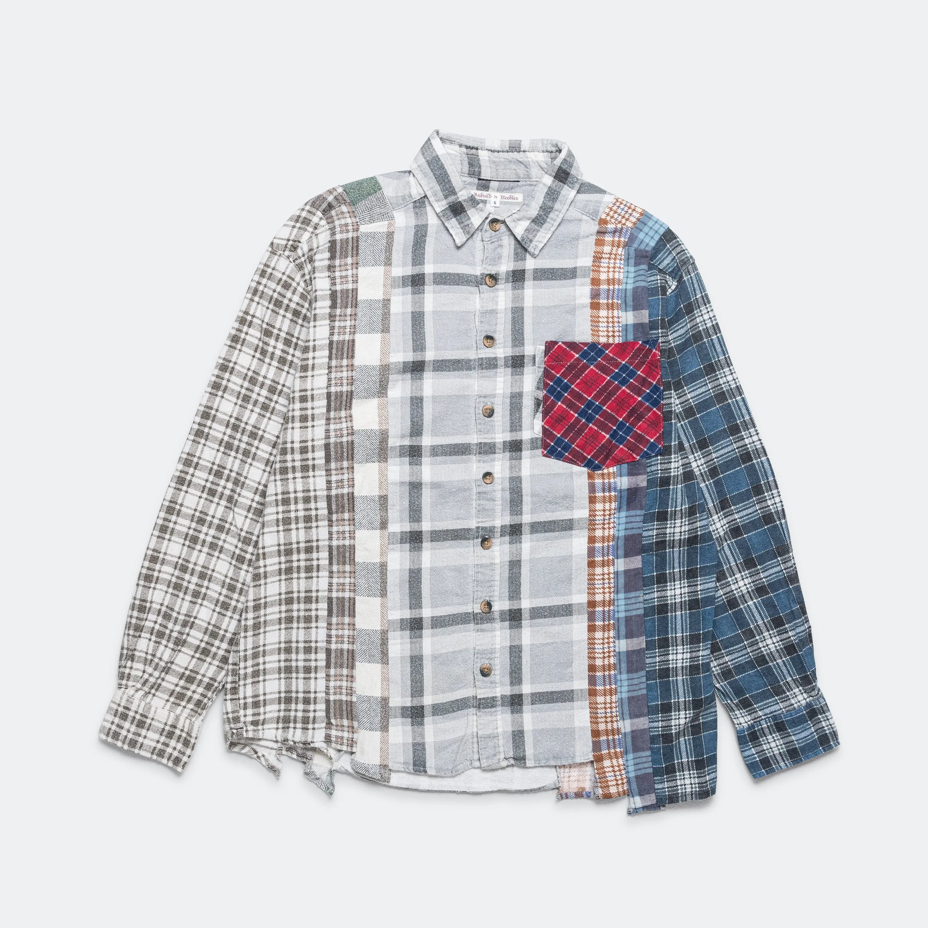 Rebuild Flannel 7 Cuts Shirt SS25 - Small #3
