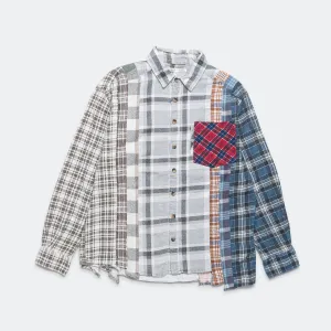 Rebuild Flannel 7 Cuts Shirt SS25 - Small #3