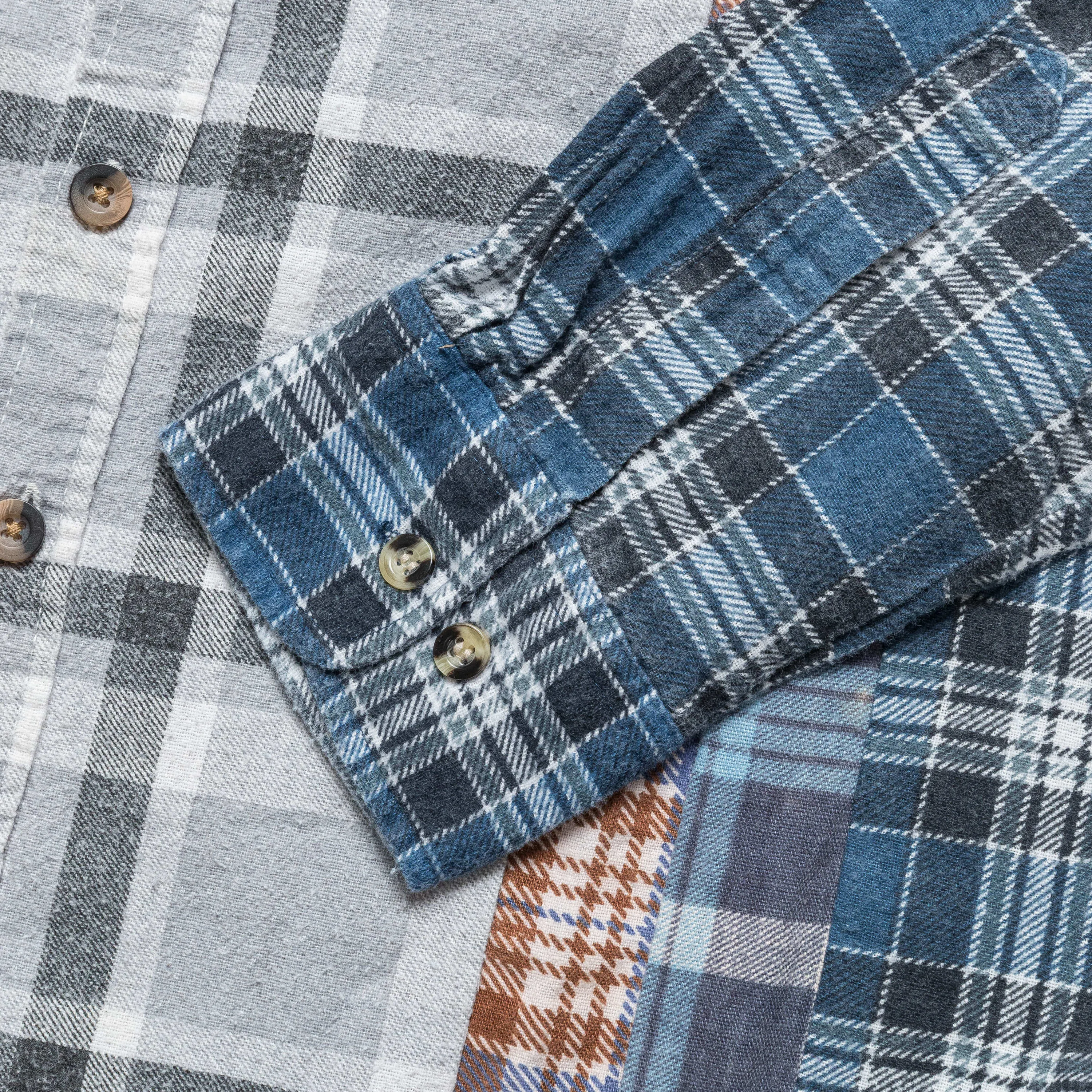 Rebuild Flannel 7 Cuts Shirt SS25 - Small #3