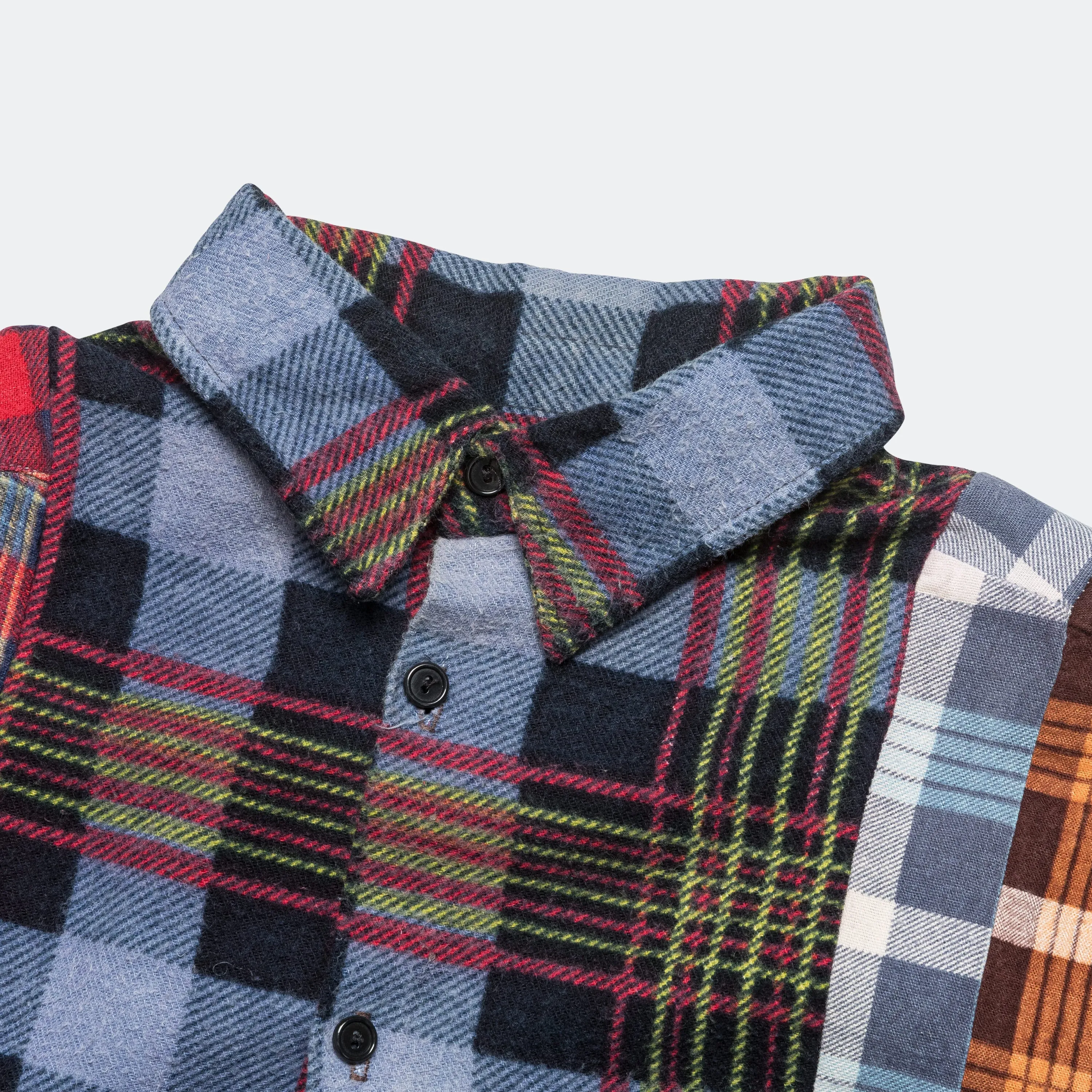 Rebuild Flannel 7 Cuts Shirt SS25 - Small #4