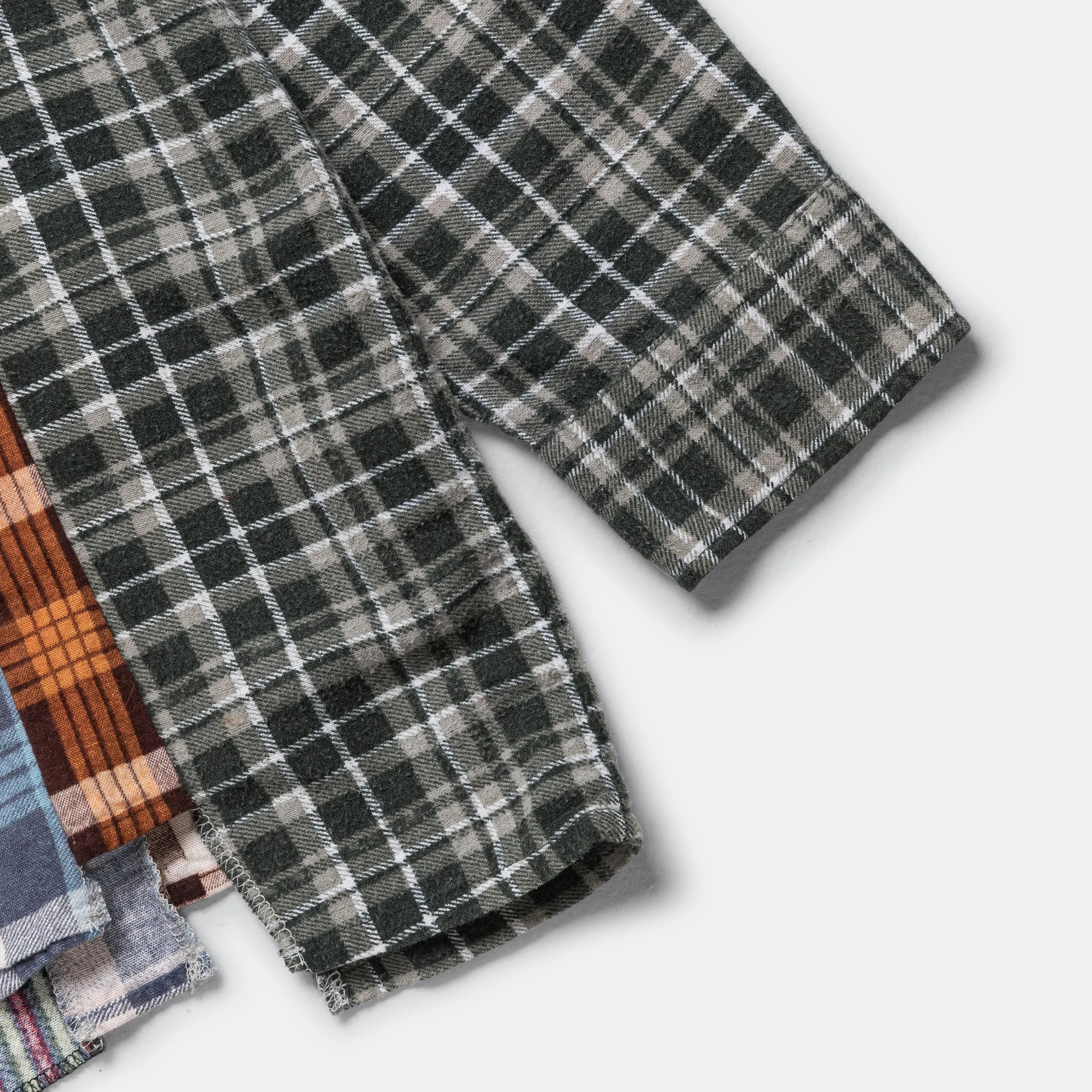 Rebuild Flannel 7 Cuts Shirt SS25 - Small #4