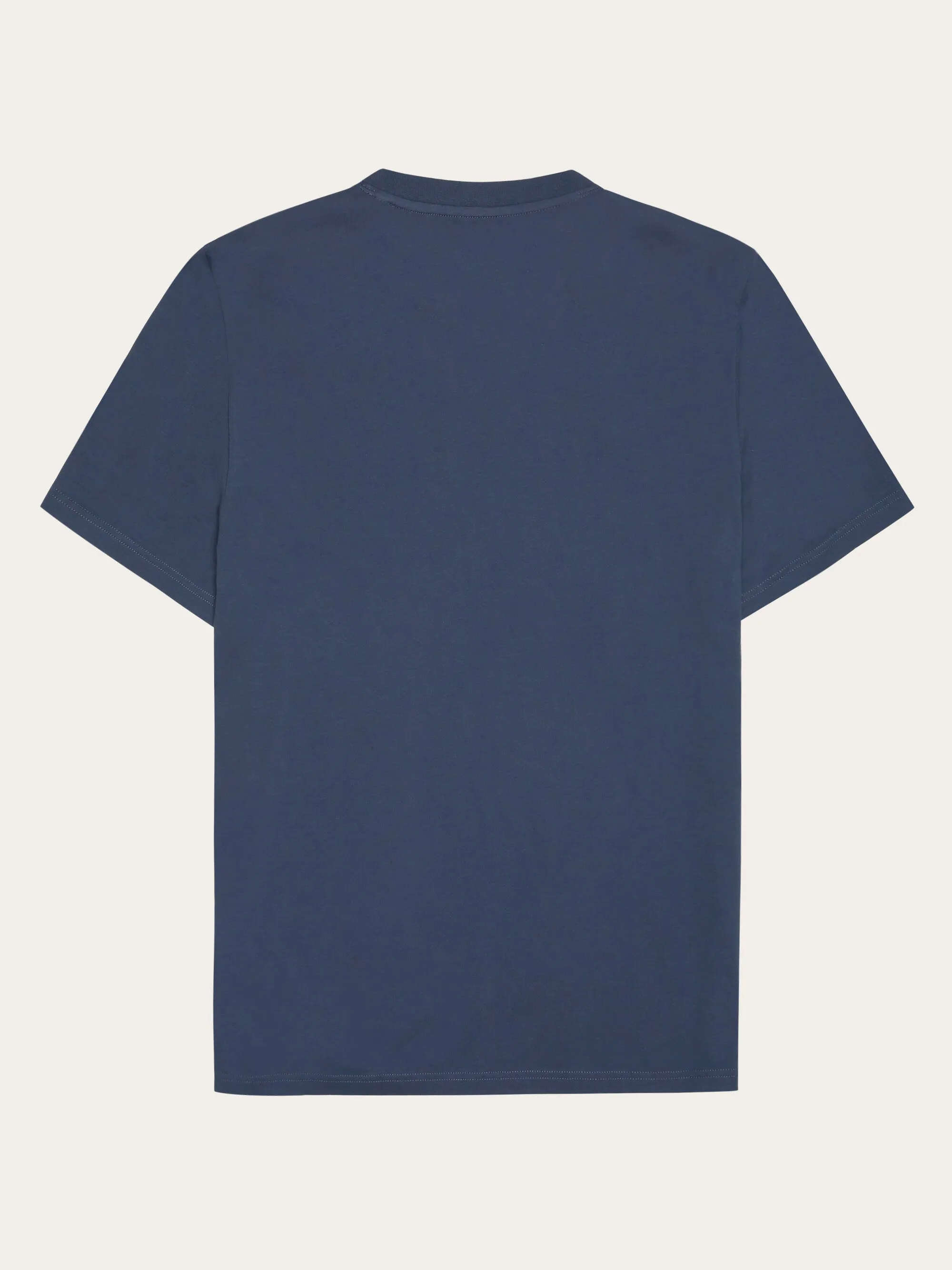 Regular single jersey mountain owl printed t-shirt - Regenerative Organic Certified - GOTS - Vintage Indigo Knowledge Cotton