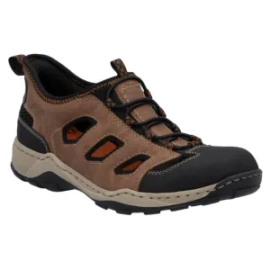 Rieker 08078-24 Mens Wide Fit Walking Sandal