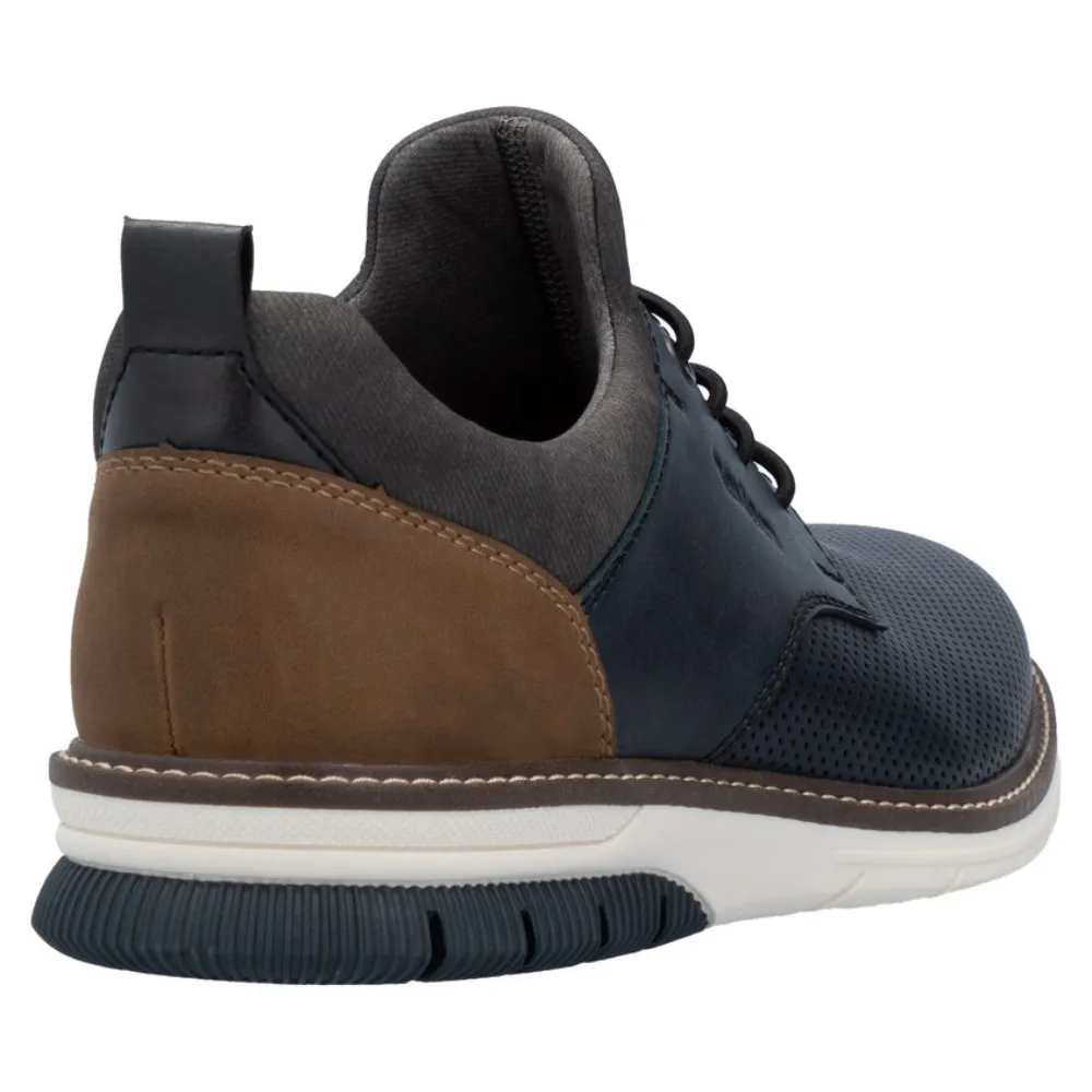 Rieker 14450-15 Mens Wide Fit Elasticated Slip On Shoe