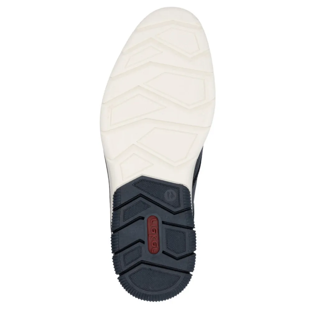 Rieker 14450-15 Mens Wide Fit Elasticated Slip On Shoe