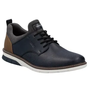 Rieker 14450-15 Mens Wide Fit Elasticated Slip On Shoe