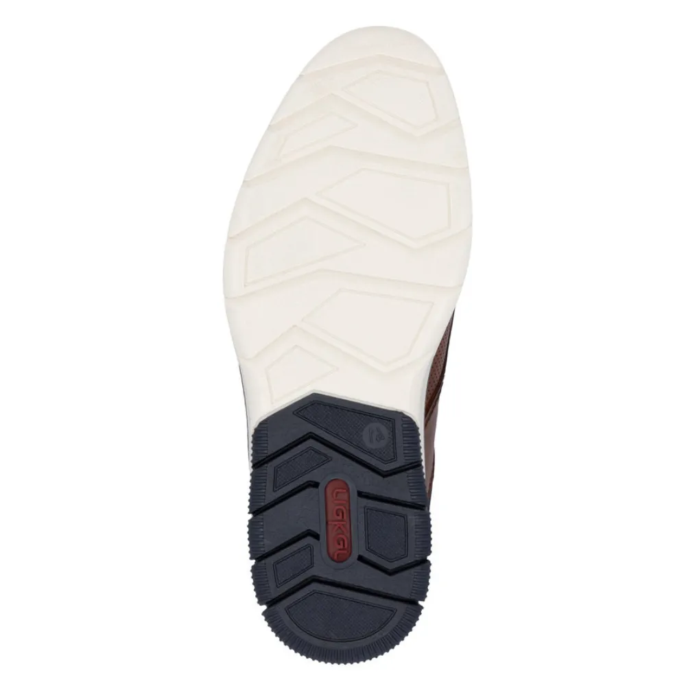Rieker 14450-22 Mens Wide Fit Elasticated Slip On Shoe