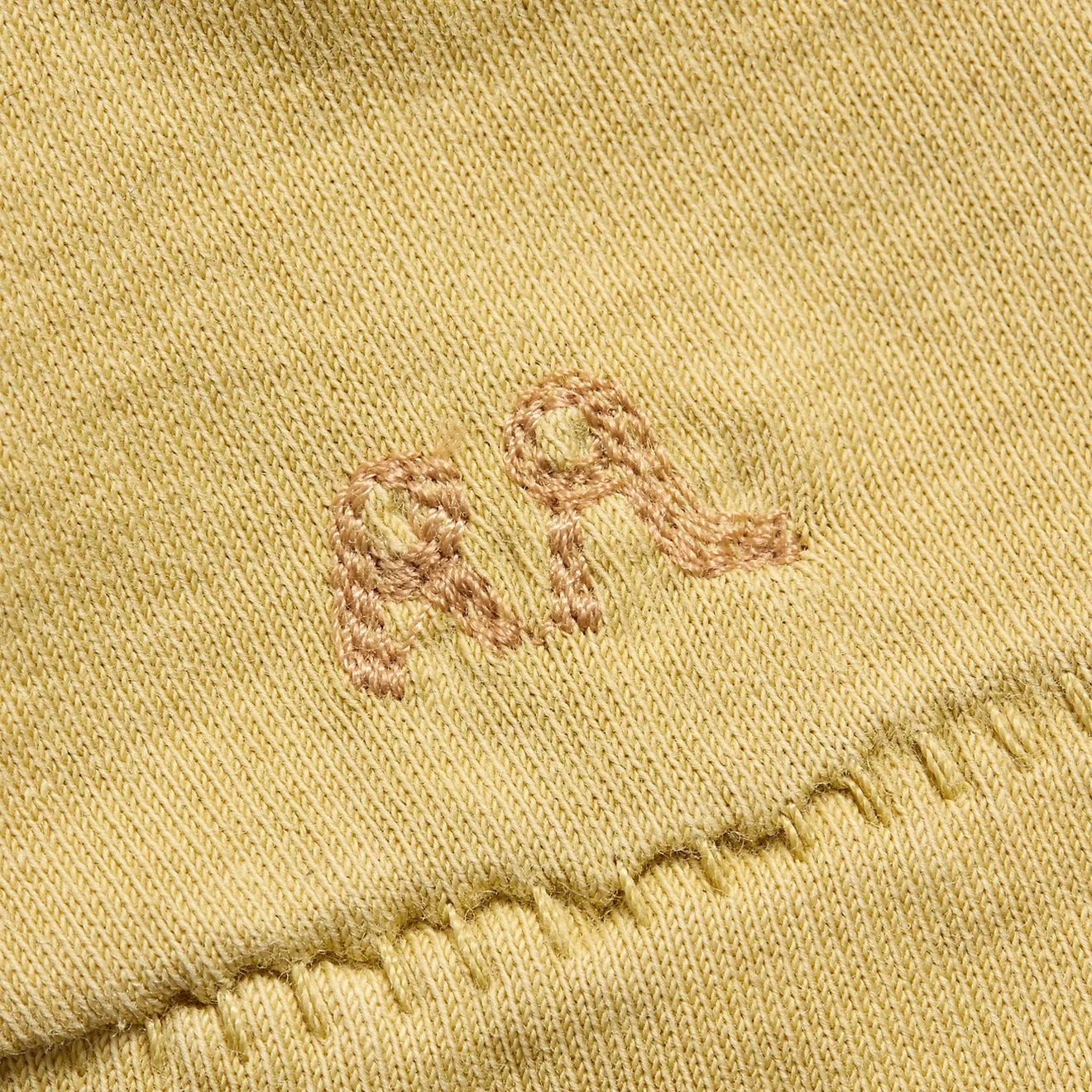 RRL By Ralph Lauren S/S Pocket Tee Short Sleeve T-Shirt Wicket Yellow