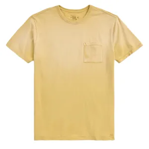 RRL By Ralph Lauren S/S Pocket Tee Short Sleeve T-Shirt Wicket Yellow