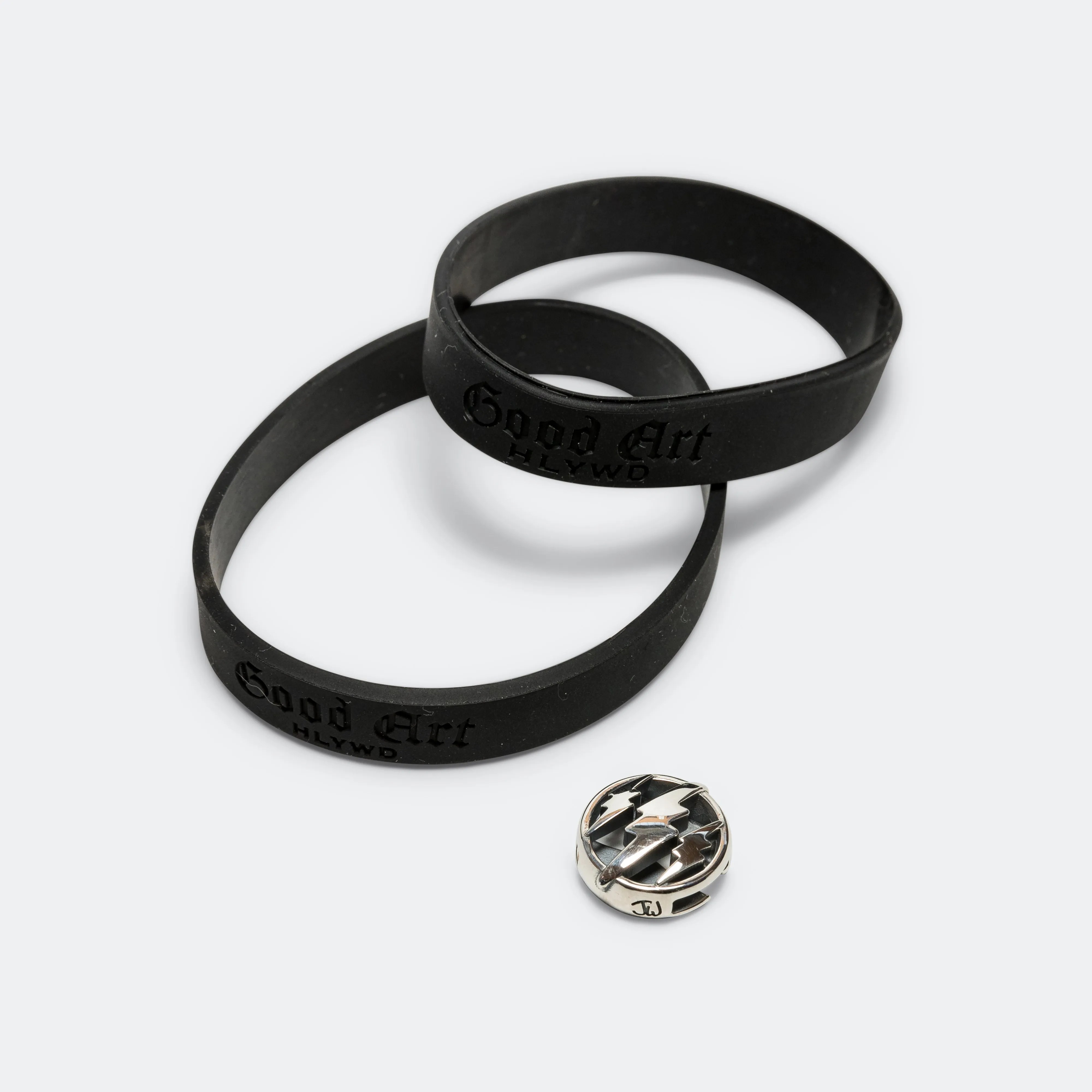 Rubber Biscuit Triple Shazam! - 925 Silver
