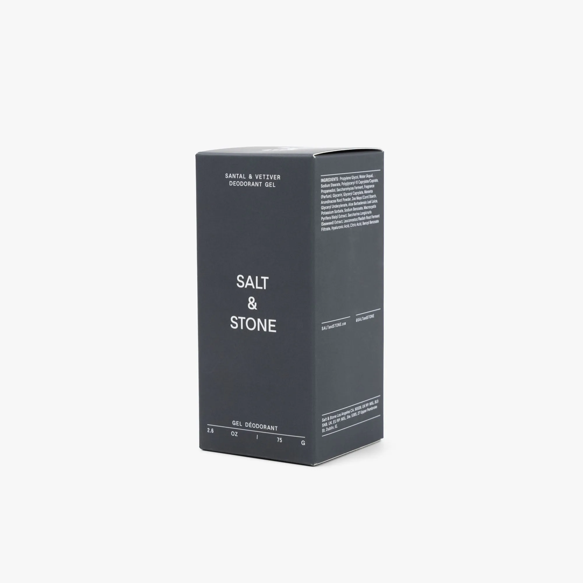 SALT & STONE Natural Deodorant / Santal & Vetiver