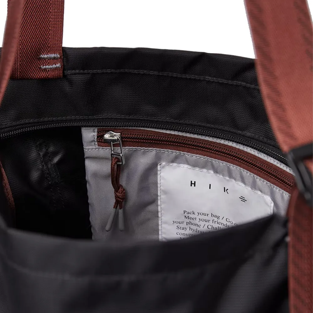 Sandqvist River Hike Black Bag