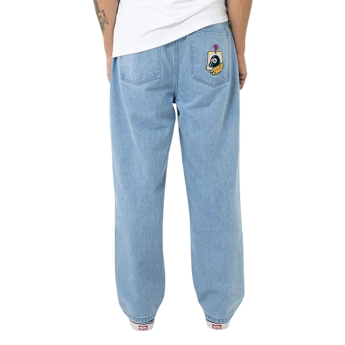 Santa Cruz - Winkowski 8ballr Comic Stack Baggy Jeans Mid Blue