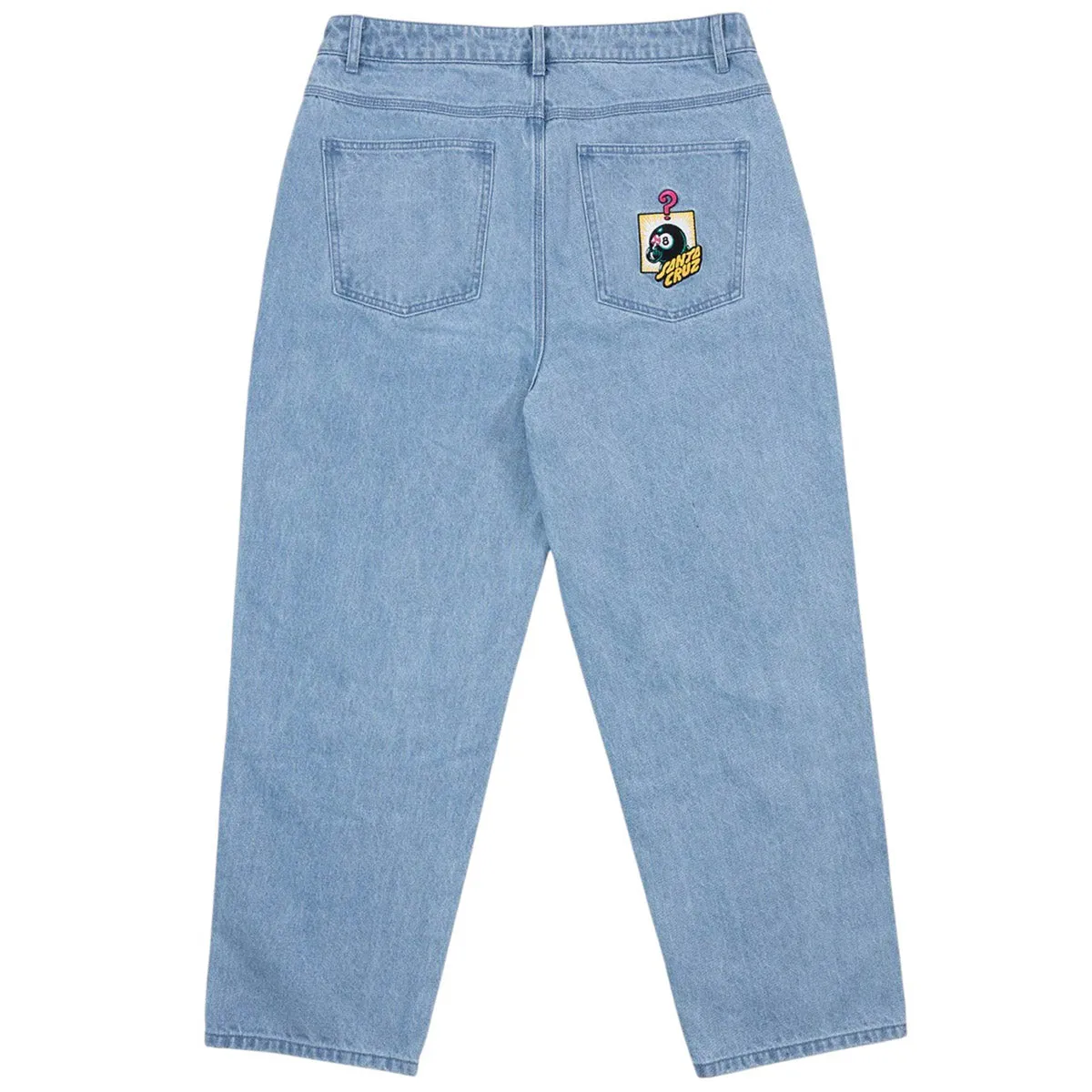 Santa Cruz - Winkowski 8ballr Comic Stack Baggy Jeans Mid Blue